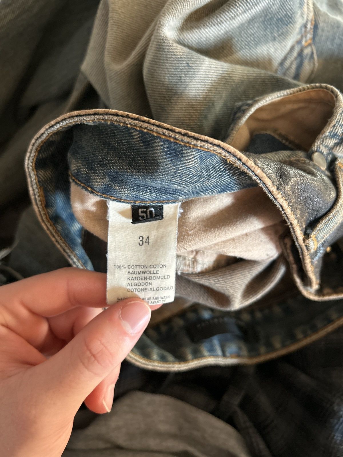 Vintage Vintage jeans by carte d’identite Size US 32 / EU 48 - 4 Thumbnail