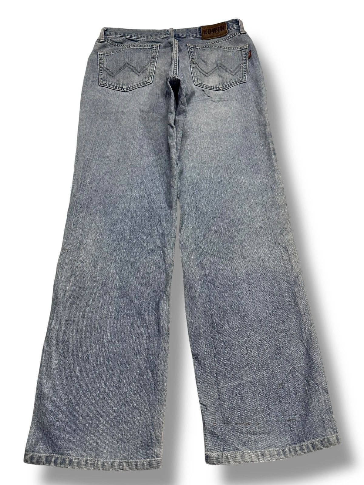 Edwin Edwin Vintage Us Classic Baggy Loose Style With BlueWash Size US 31 - 2 Thumbnail