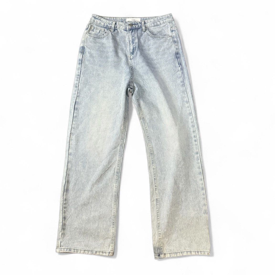Japanese Brand Vintage 90s Verso High Waist Faded Denim Size 29" - 1 Thumbnail