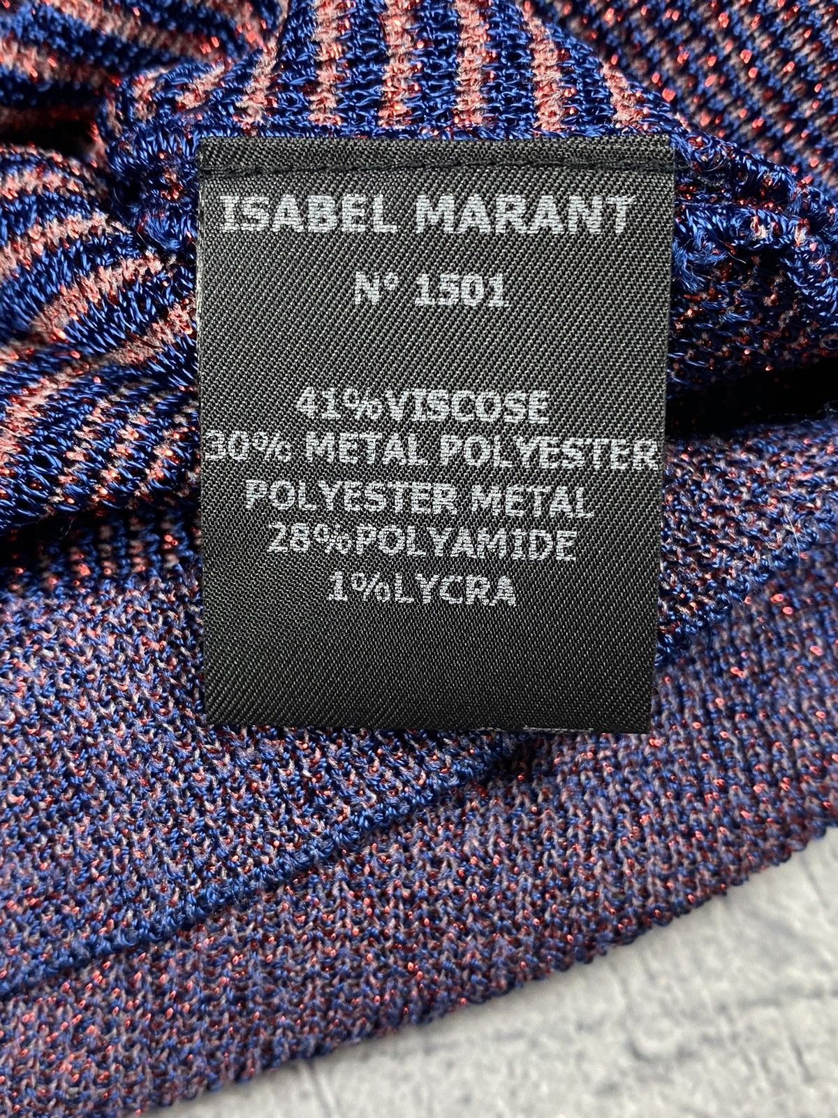 Isabel Marant Isabel Marant Designer Striped Sweater Size S / US 4 / IT 40 - 10 Thumbnail