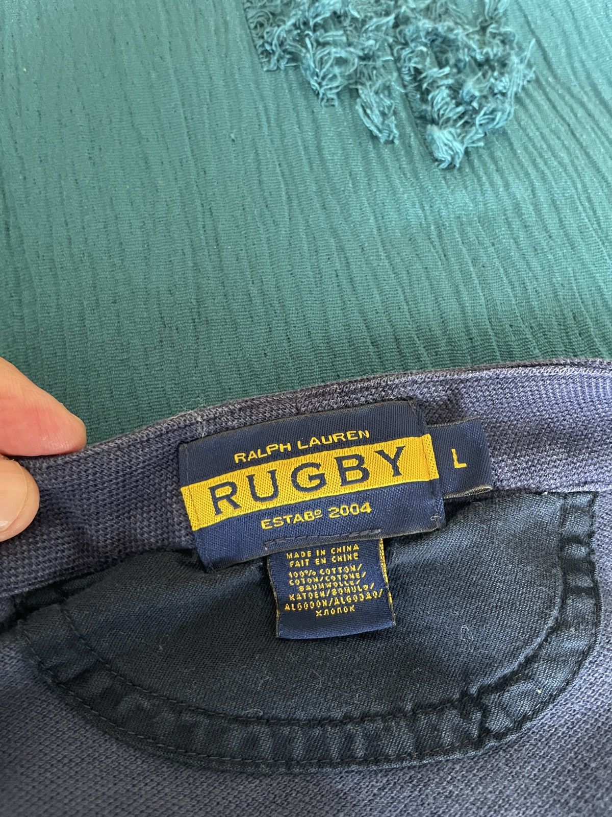 Rugby Ralph Lauren Striped Rugby RL cardigan sweater Size US L / EU 52-54 / 3 - 11 Thumbnail
