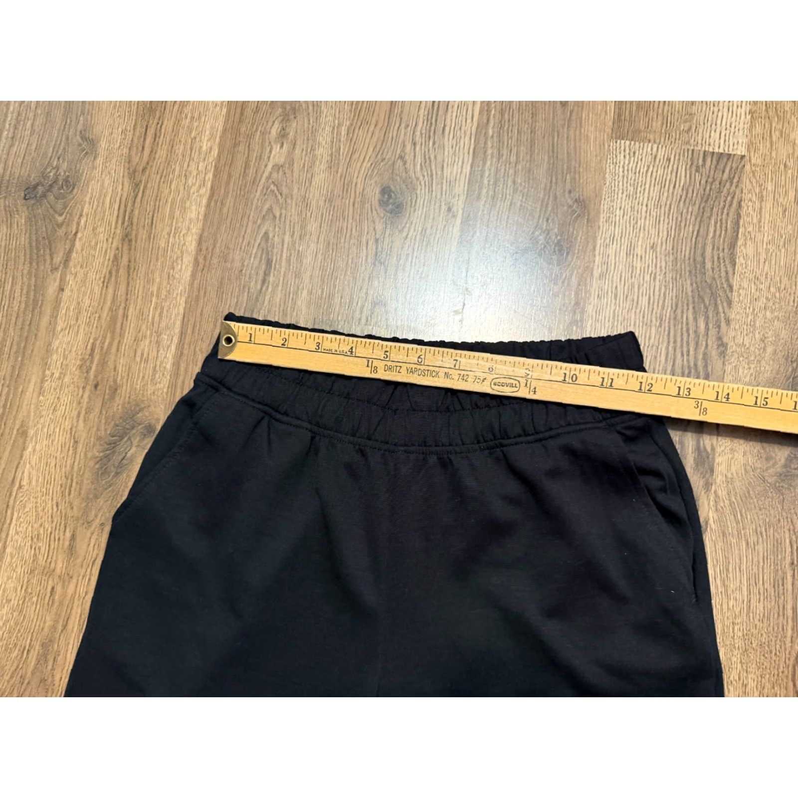 Vintage 90 Degrees Pants Women's XS Black Jogger Pants Pull On Size 26" / US 2 / IT 38 - 6 Thumbnail