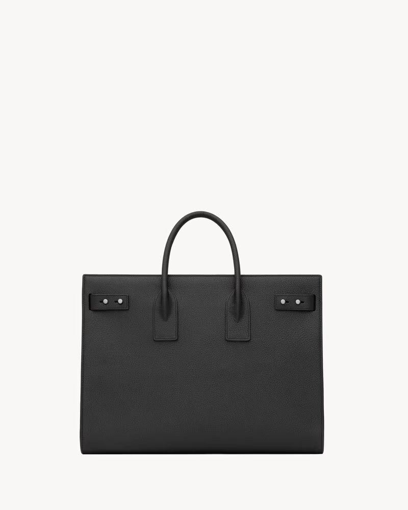 Saint Laurent Paris o1bcso1str1225 Size: OS/Sac De Jour 72H Duffle Bag in Black Size ONE SIZE - 2 Thumbnail
