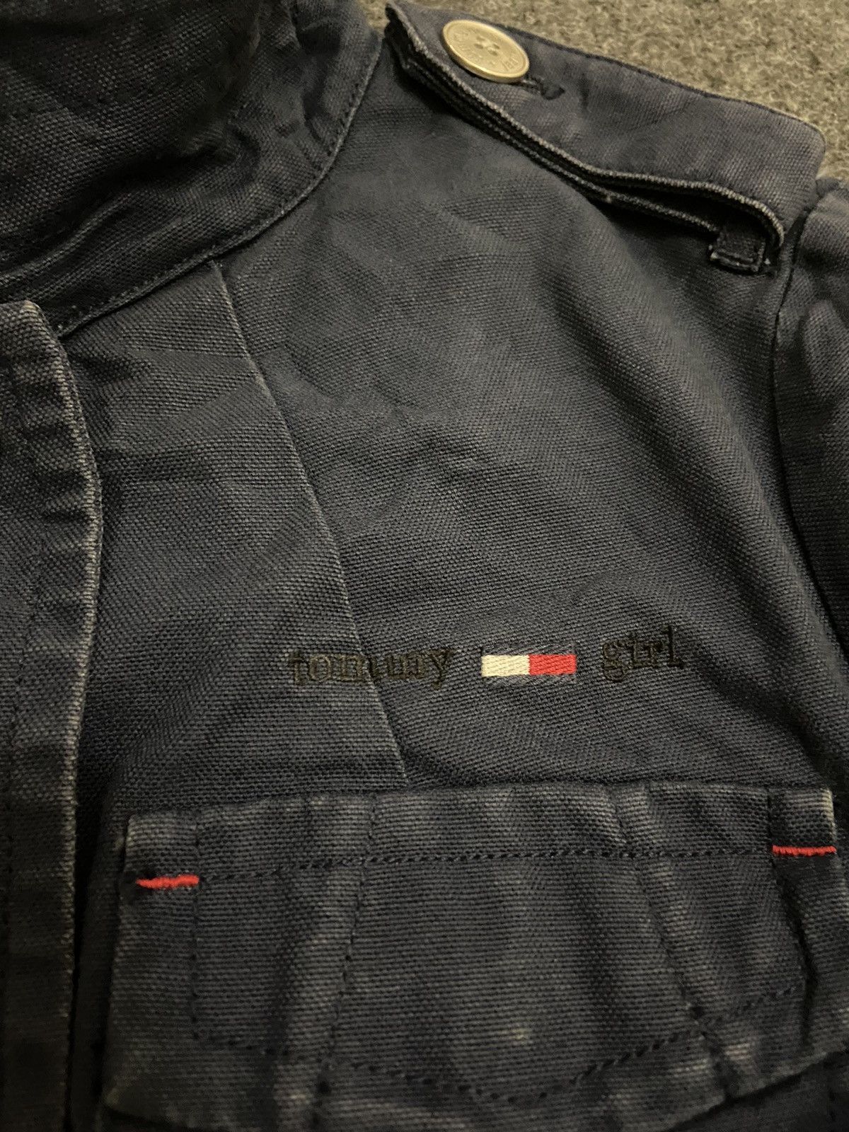 Tommy Hilfiger × Vintage Vintage Tommy jeans denim parka jacket Size S / US 4 / IT 40 - 3 Thumbnail