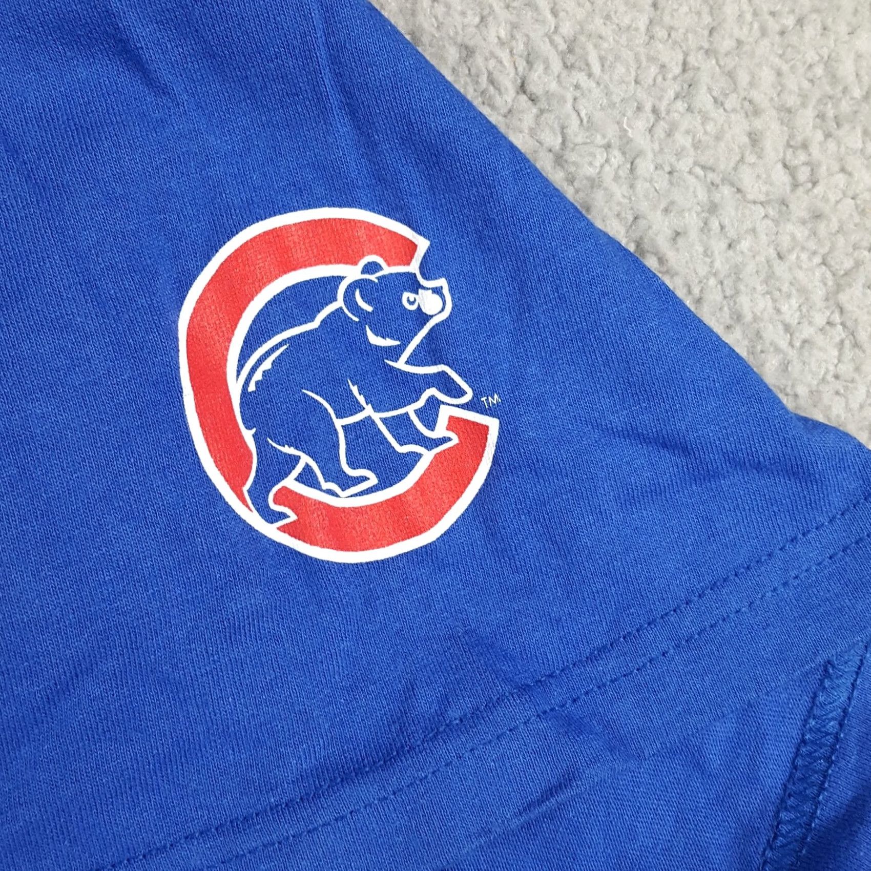 Nike VINTAGE Nike Cubs Men's T-Shirt 2XL Blue Swoosh Logo MLB Baseball Short Sleeve Crew Neck Size US XXL / EU 58 / 5 - 7 Thumbnail