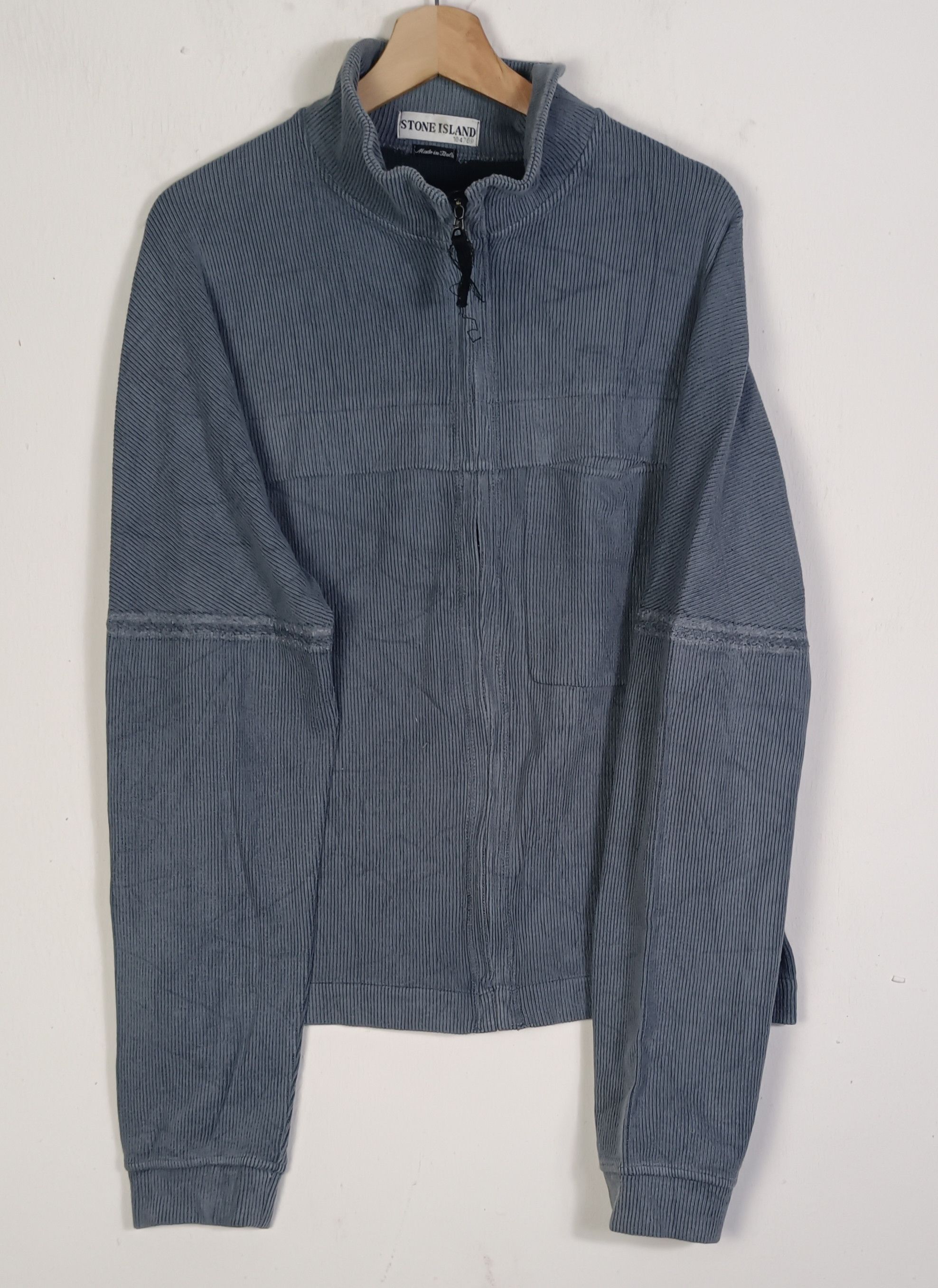 Stone Island Vintage 💥 Stone Island Spring Summer Full Zip Single Pocket Size US L / EU 52-54 / 3 - 3 Thumbnail