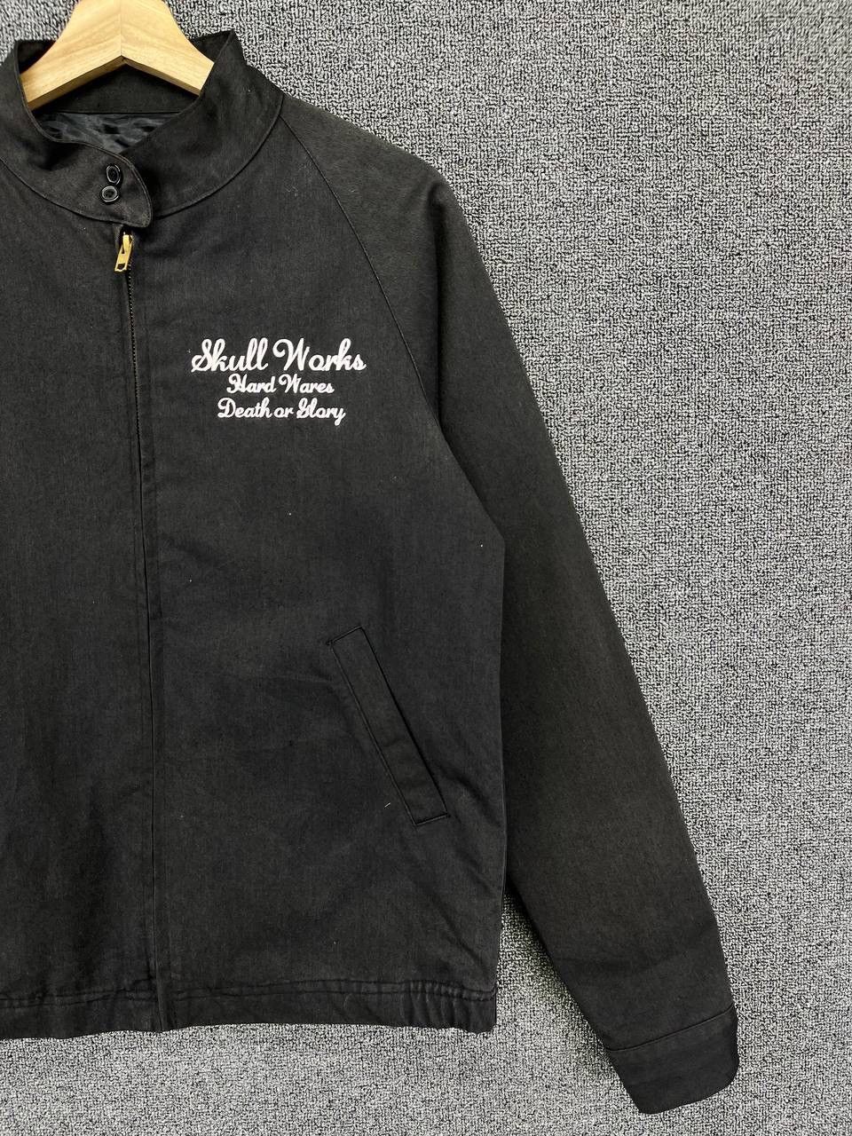 Japanese Brand Vintage Skulls Work Motorcycle Racing Punk Jacket Size US L / EU 52-54 / 3 - 18 Thumbnail