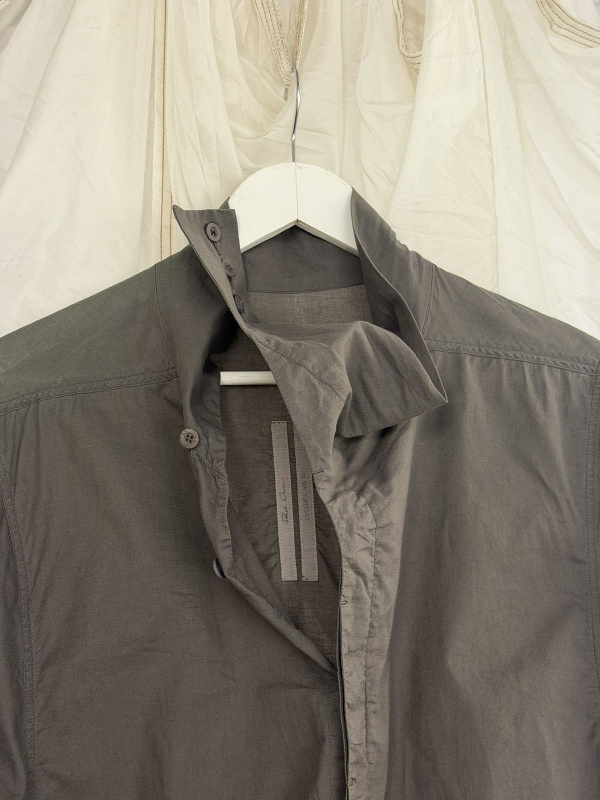 Rick Owens Rick owens cyclops ss16 archive linen shirt Size US L / EU 52-54 / 3 - 6 Thumbnail