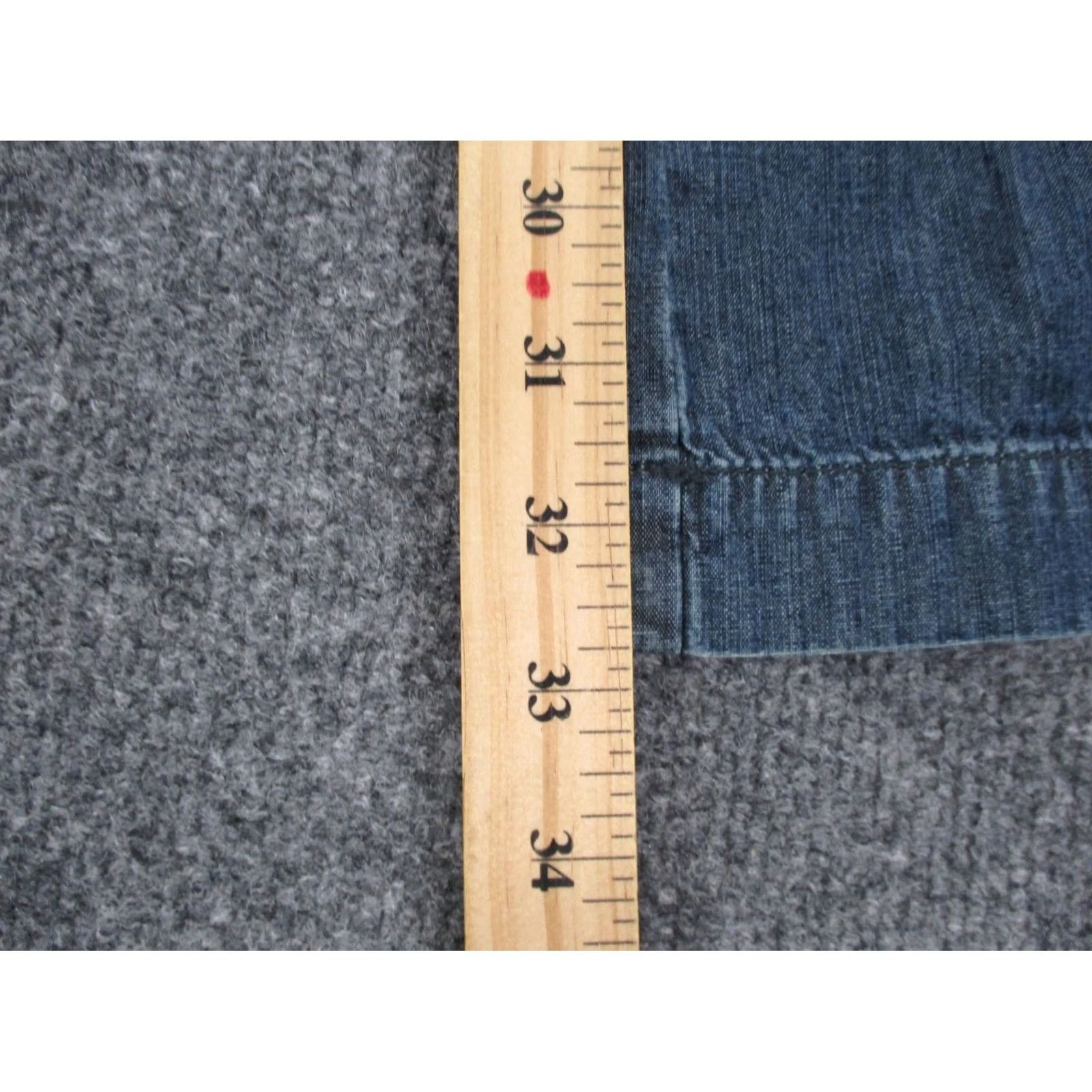 Ralph Lauren Lauren Ralph Lauren Womens Jeans 10 Blue Wide Leg Denim Dress Pants Styles: Business Casual Travel 33in Inseam Womens Mens? (adjust) Size 24" / US 00 / IT 34 - 4 Thumbnail