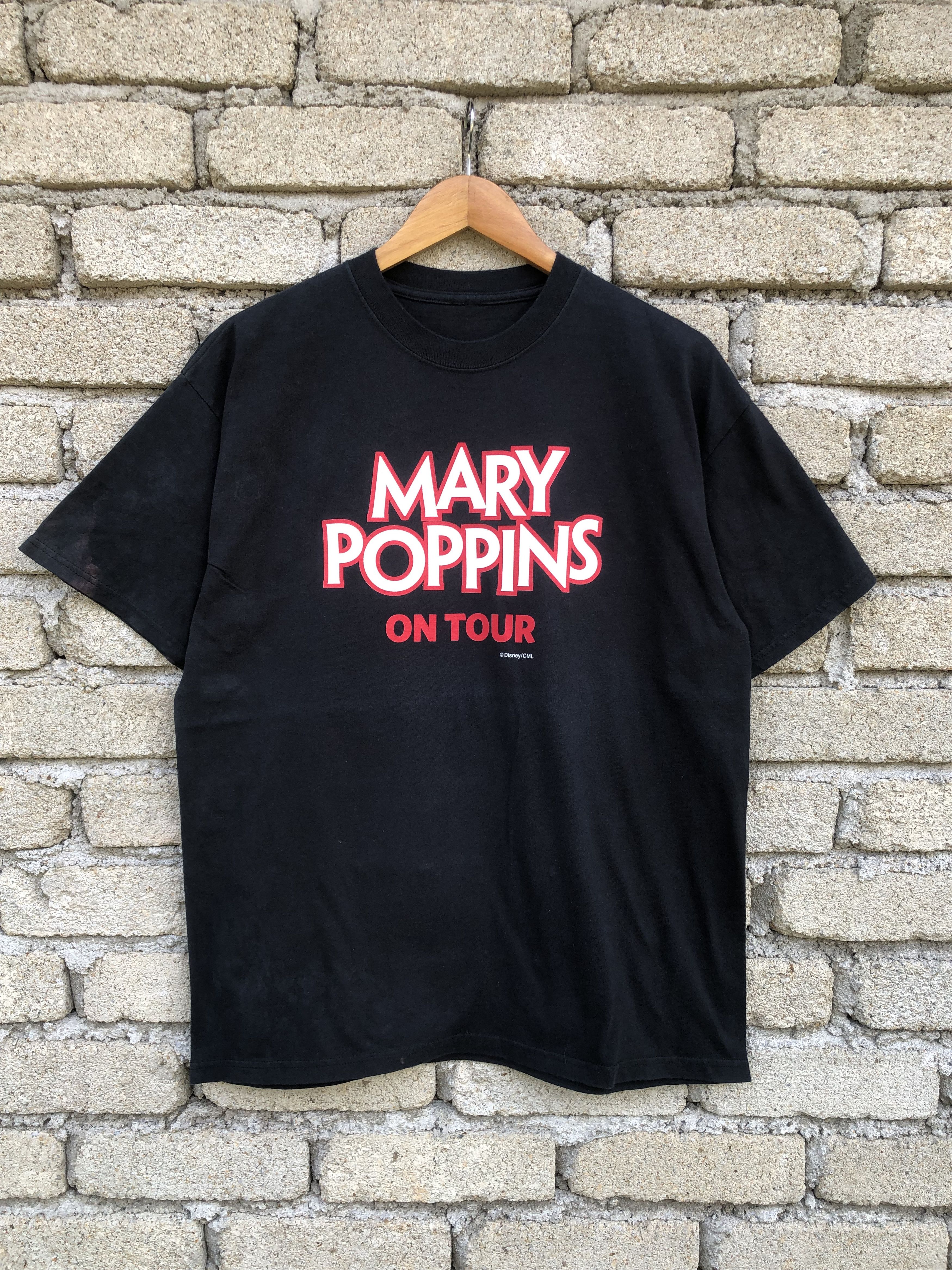 Vintage Vintage Disney Mary Poppins On Tour Tee Size US L / EU 52-54 / 3 - 1 Thumbnail