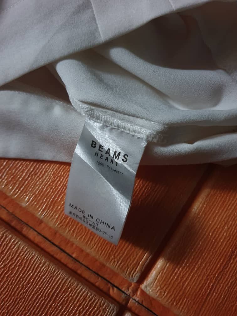 Beams Plus Beams Heart white colour Shirt Size M / US 6-8 / IT 42-44 - 4 Thumbnail