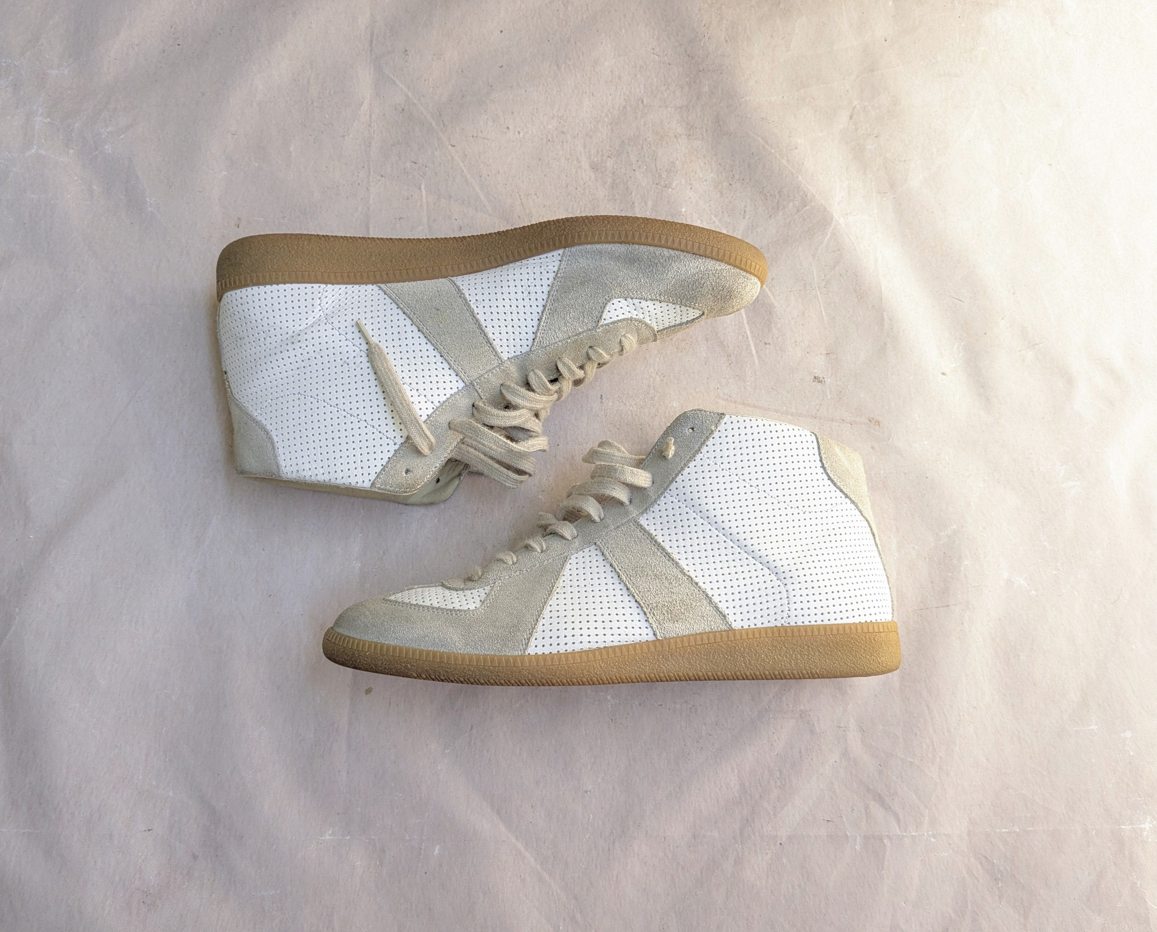 Maison Margiela Replica GAT White Gray 12 45 High Tops
