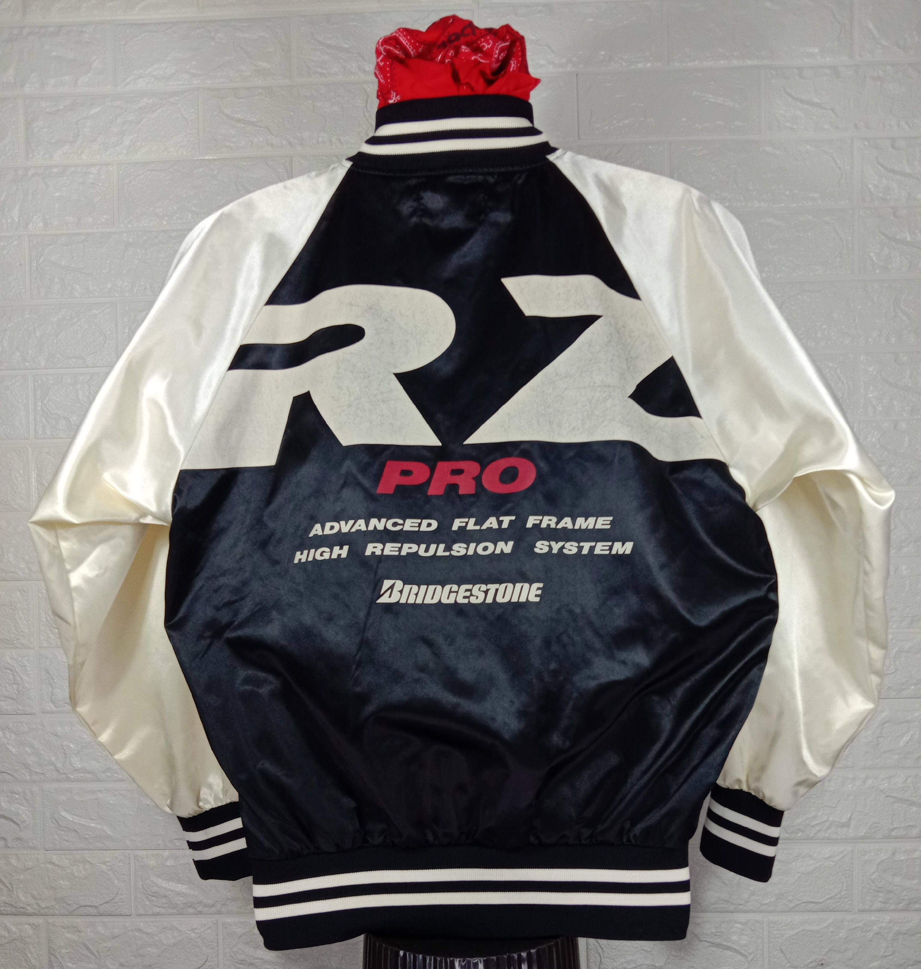 Japanese Brand Vintage Bridgestone The Super Contender Racing Jacket Size US L / EU 52-54 / 3 - 1 Thumbnail