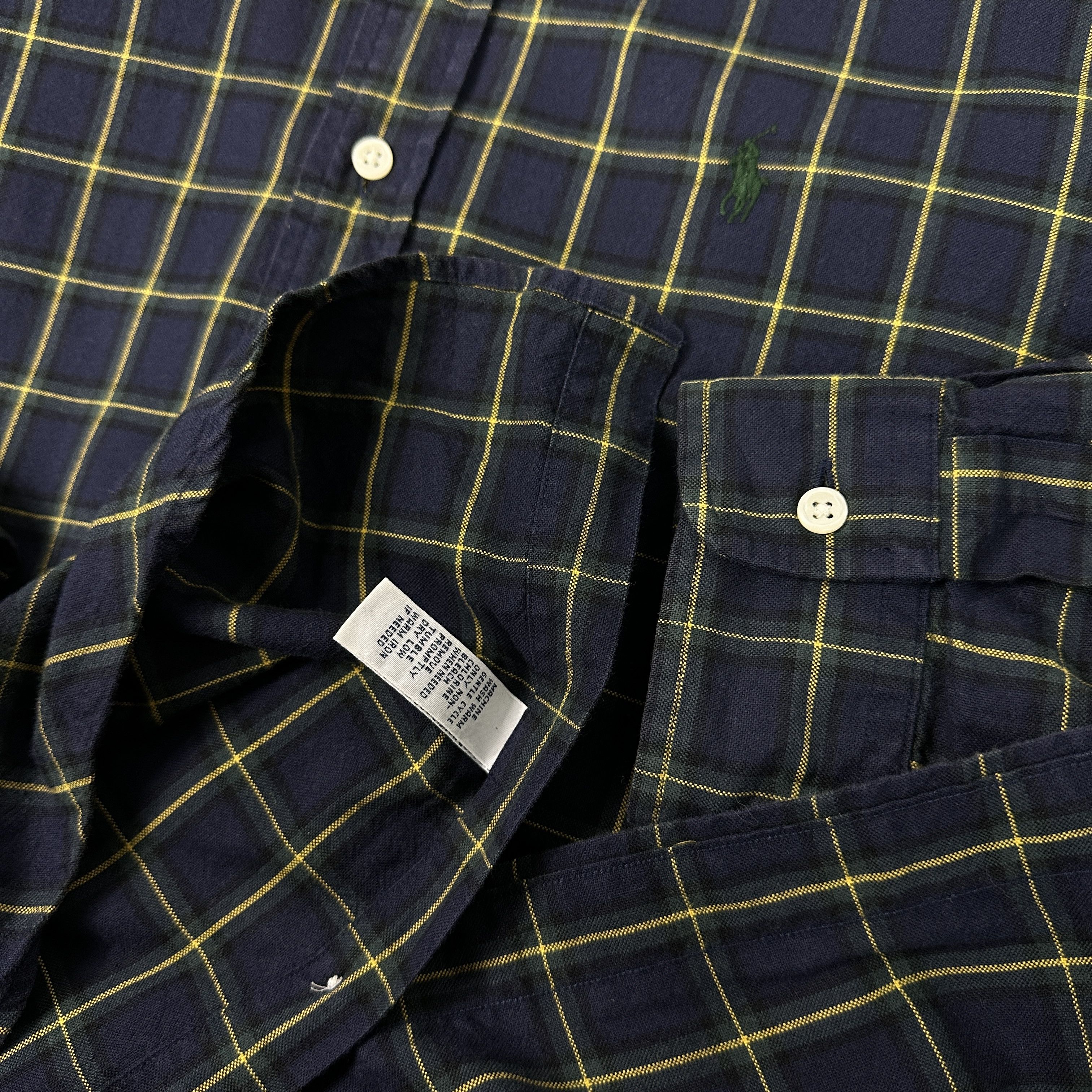 Polo Ralph Lauren × Vintage Polo Ralph Lauren Button Up Shirt Size US M / EU 48-50 / 2 - 6 Thumbnail