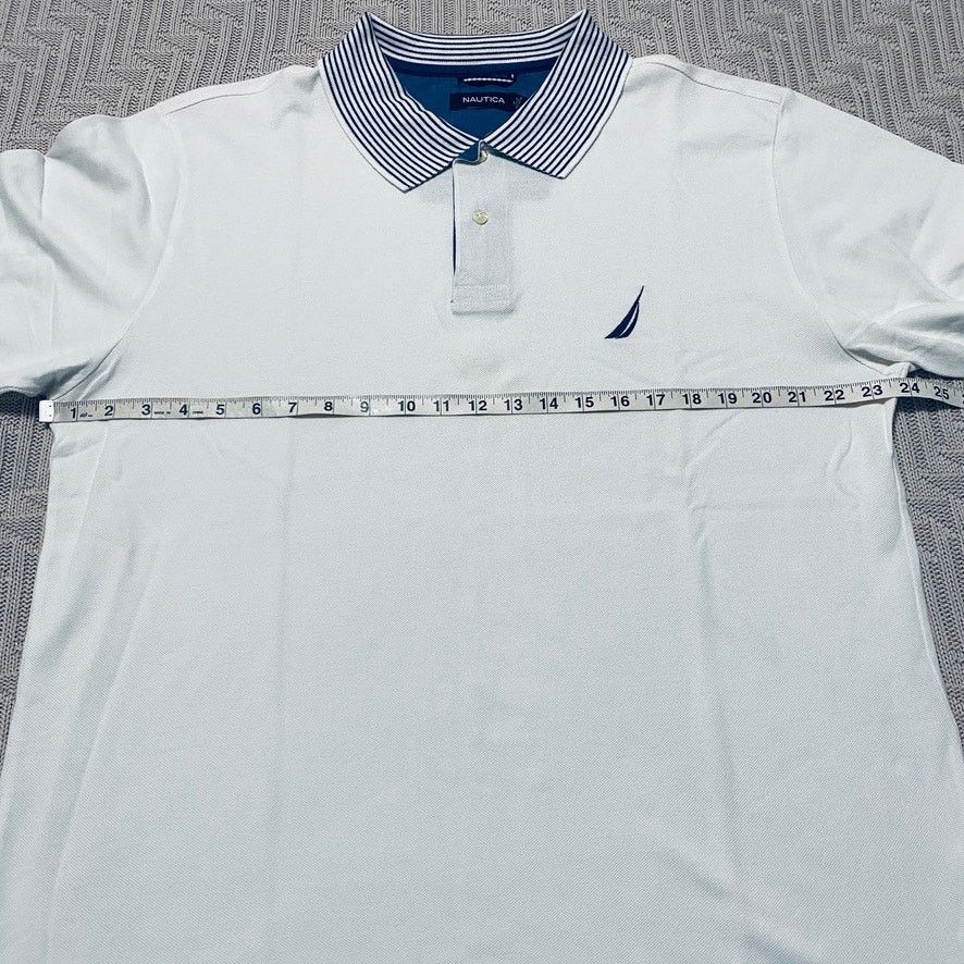 Nautica Nautica white polo shirt Size US L / EU 52-54 / 3 - 5 Thumbnail