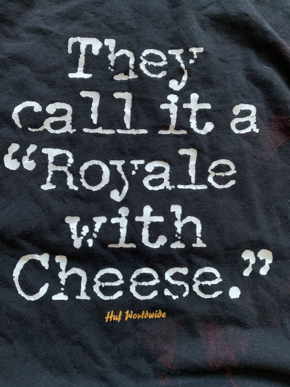 Huf 🔥PULP FICTION x HUF T SHIRT TEE Size US XL / EU 56 / 4 - 9 Thumbnail