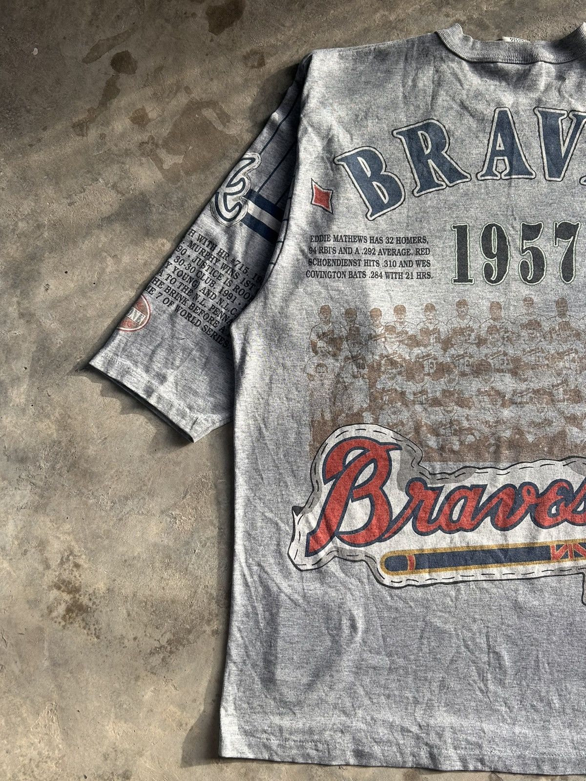 MLB Vintage Long Gone Atlanta Braves Baseball Size US XL / EU 56 / 4 - 7 Thumbnail