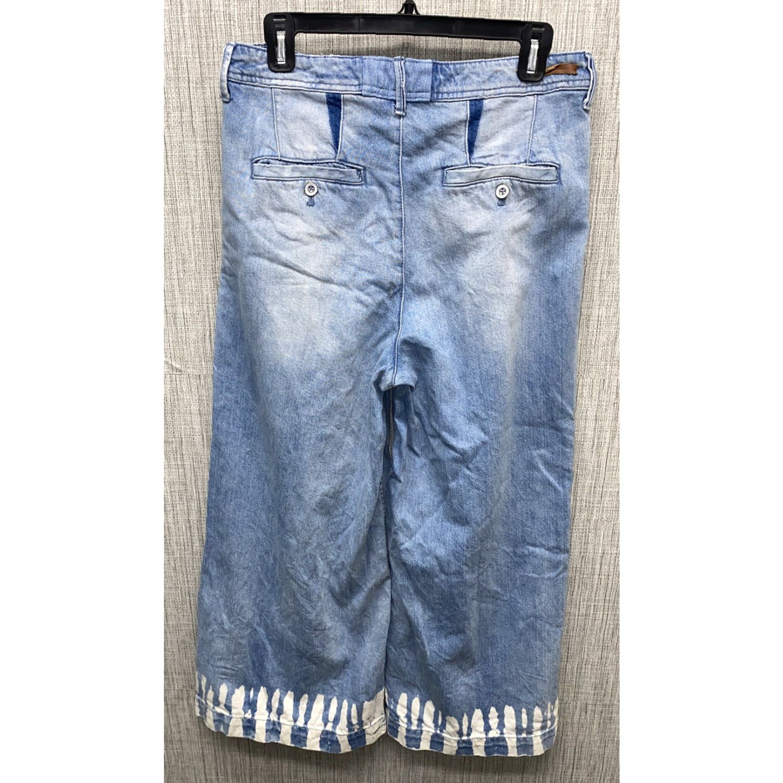 Vintage Pilcro And The Letterpress Jeans Zip Fly Womens 28 Blue Denim Cotton Blend 25 Inseam Regular Size 28 Women Size 24" / US 00 / IT 34 - 4 Thumbnail