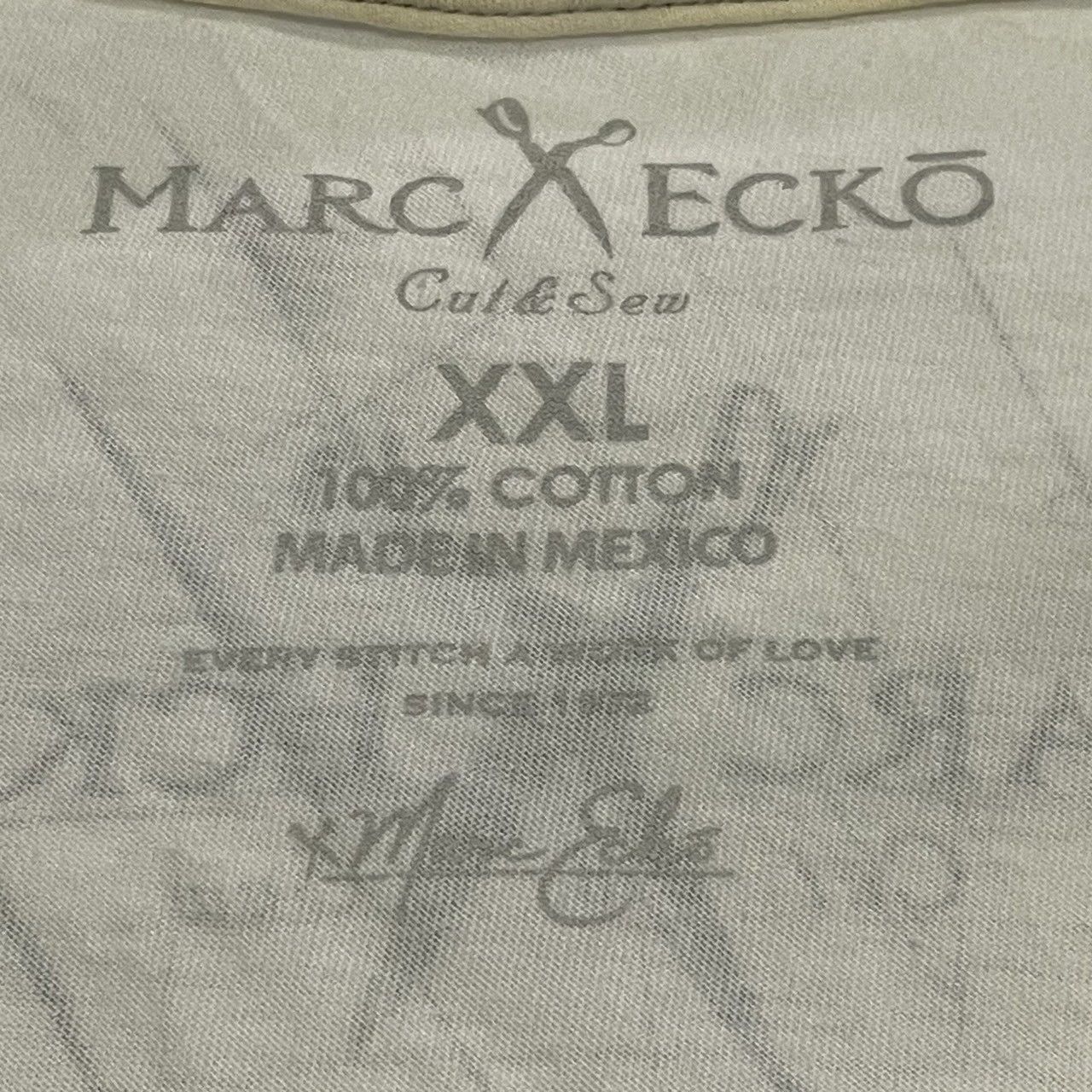 Affliction × Marc Ecko × Tapout Rare Marc Ecko Wings Cross Tee Y2K Affliction Style Size US XXL / EU 58 / 5 - 6 Thumbnail