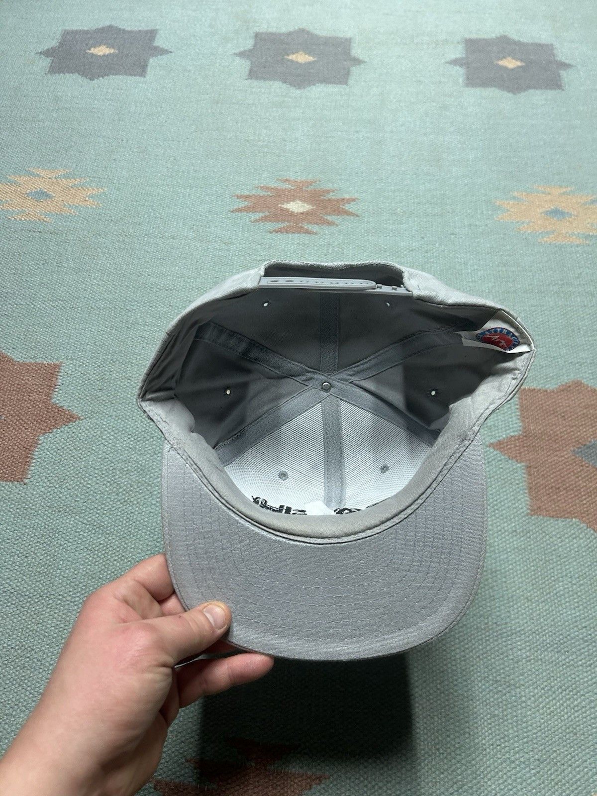 Vintage Vtg SnapBack hat Johnny Cash spell out country rock music Size ONE SIZE - 5 Thumbnail
