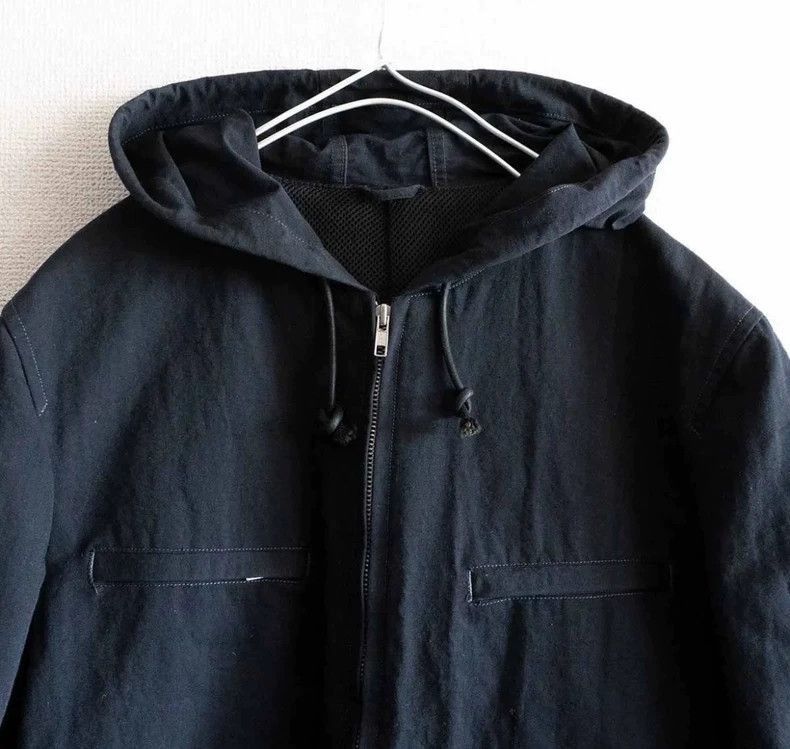 Comme des Garçons Zip Hooded Jacket 2505-Nextarrow