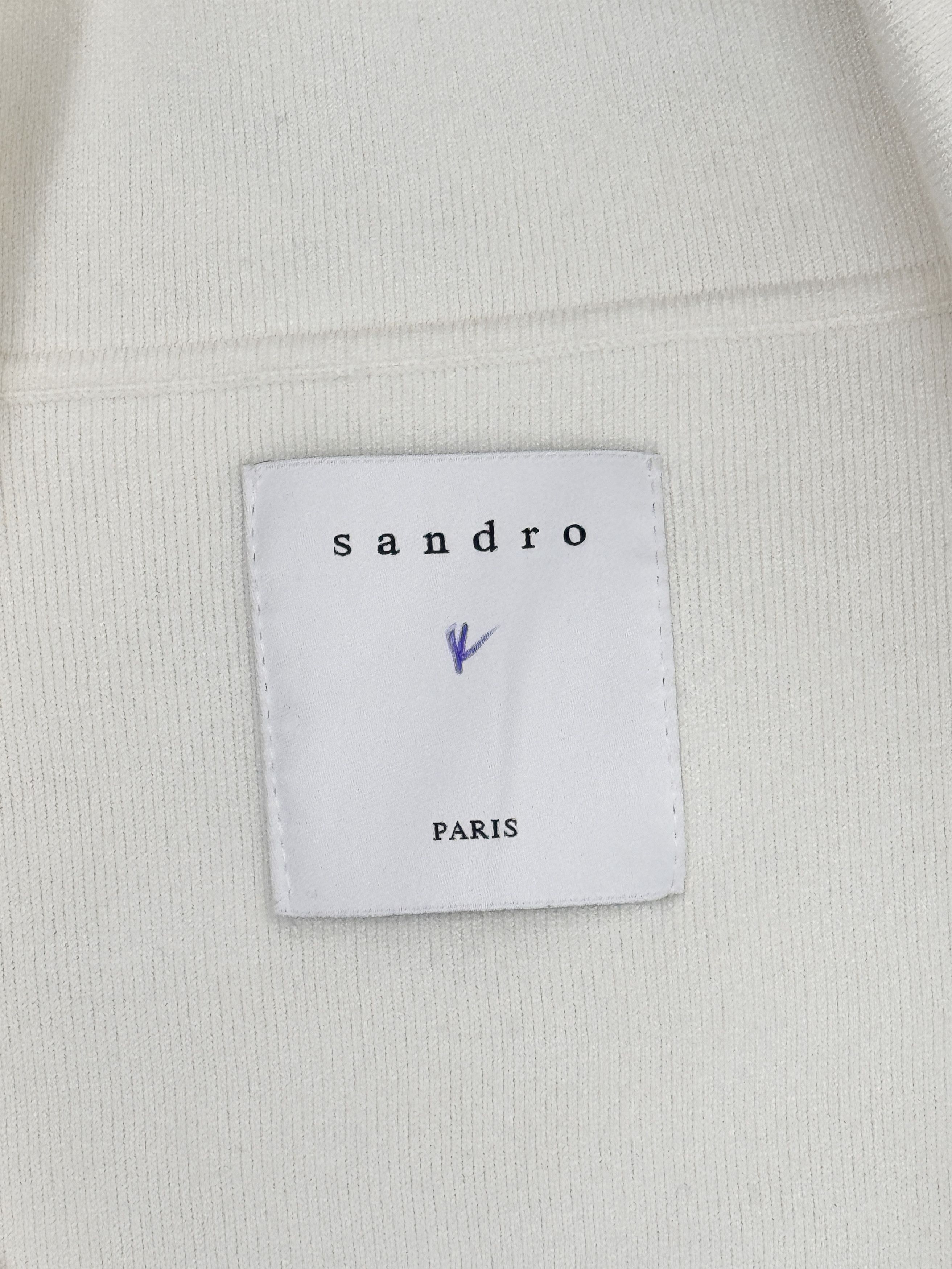 Sandro Sandro Paris Blazer Jacket RRP 540$ Oversized Fit Size S / US 4 / IT 40 - 9 Thumbnail