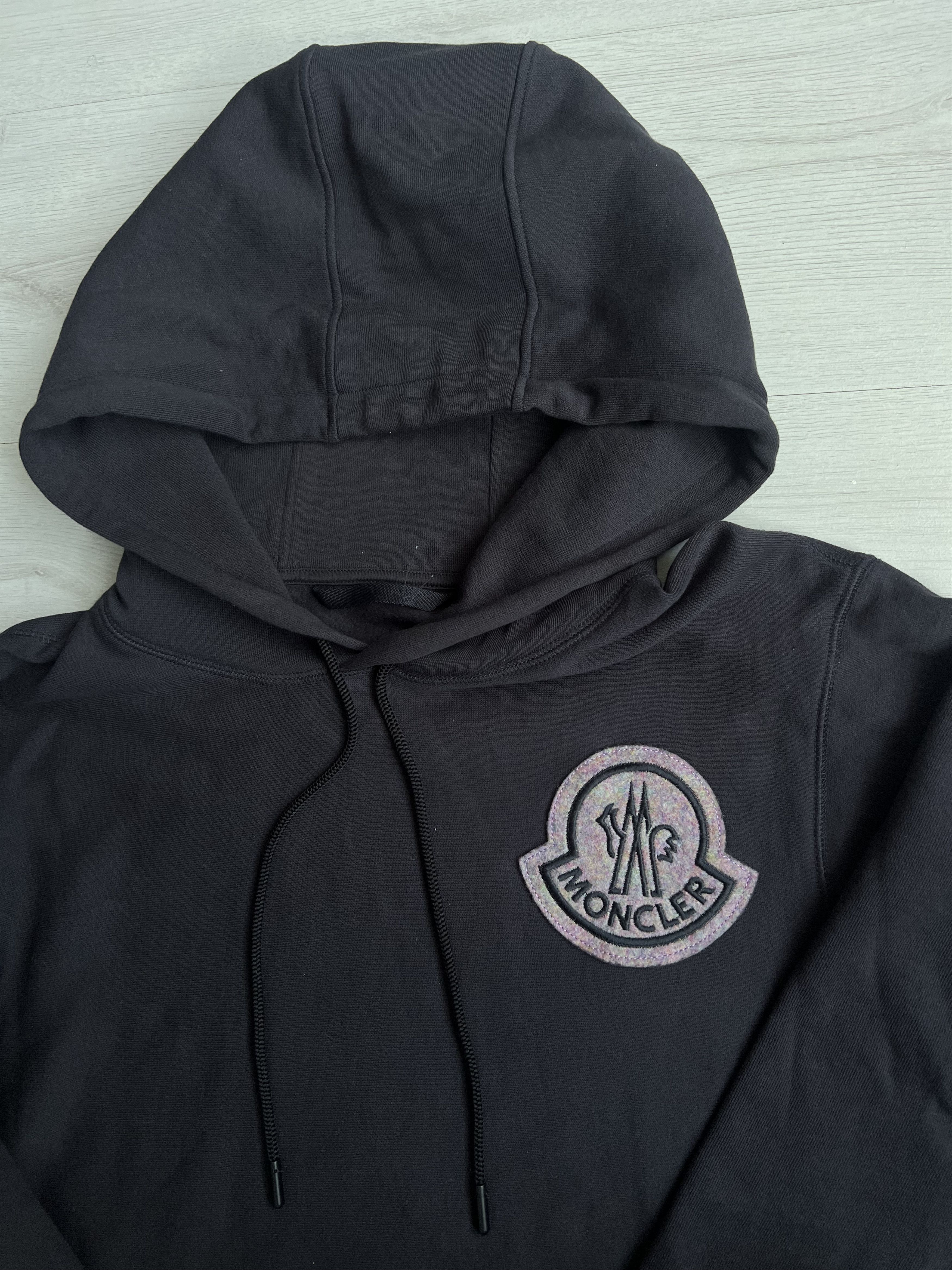 Moncler MONCLER GENIUS 2 Moncler 1952 Logo-patch Hoodie Size US M / EU 48-50 / 2 - 2 Thumbnail