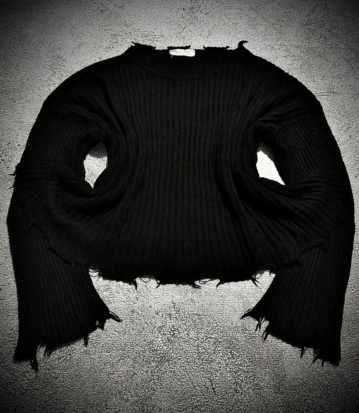 Tsumori Chisato 90s Tsumori Chisato Distressed Sweater Yasuyuki ishii style Size US L / EU 52-54 / 3 - 1 Thumbnail
