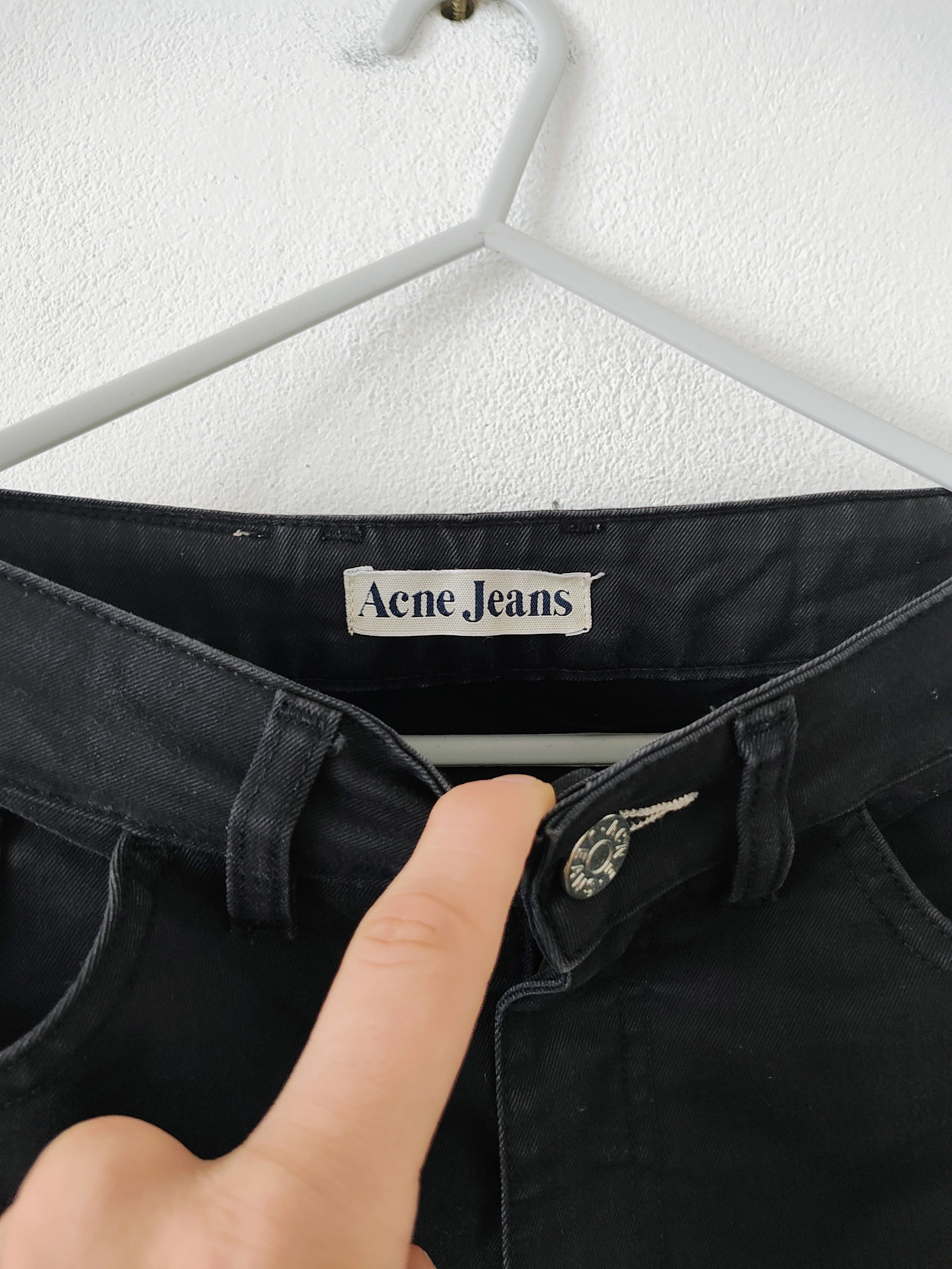 Acne Studios TUBE BLACK UPS Size 27" / US 4 / IT 40 - 6 Thumbnail
