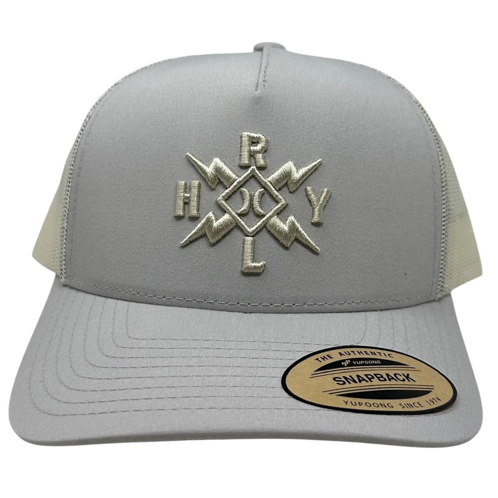 Hurley Hurley Men's Trucker Hat Bolt Embroidered Mesh Snapback Cap Size ONE SIZE - 2 Thumbnail