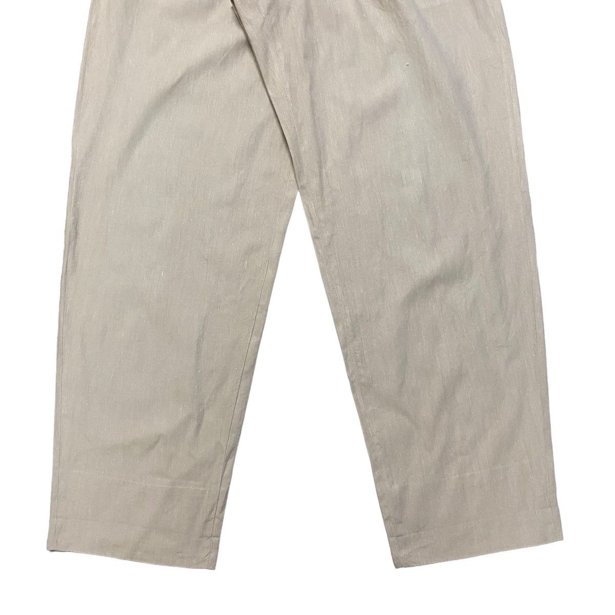 Comme des Garcons Homme AD1989 Comme Des Garcons Homme Linen Baggy Pants Size US 28 / EU 44 - 6 Thumbnail