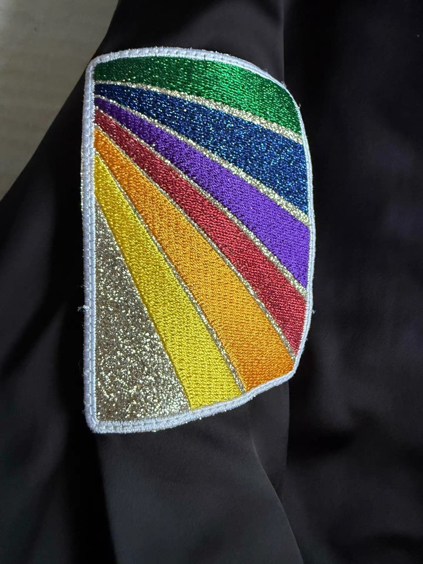 Saint Laurent Paris Saint Laurent Sequin Diamond Jacket Coat K33 Size US S / EU 44-46 / 1 - 6 Thumbnail