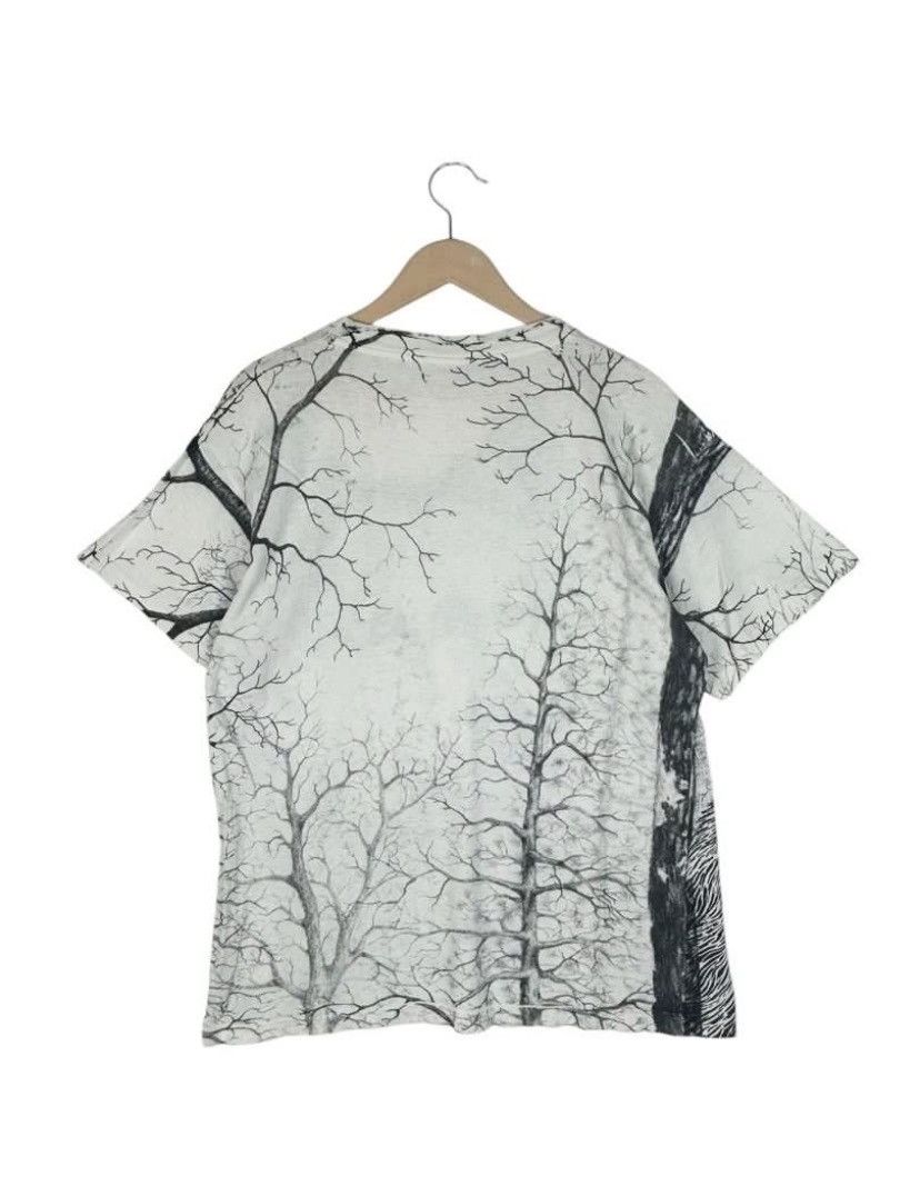 Habitat × Vintage Vintage 90s Wolf Full Print Tshirt Size US L / EU 52-54 / 3 - 2 Thumbnail