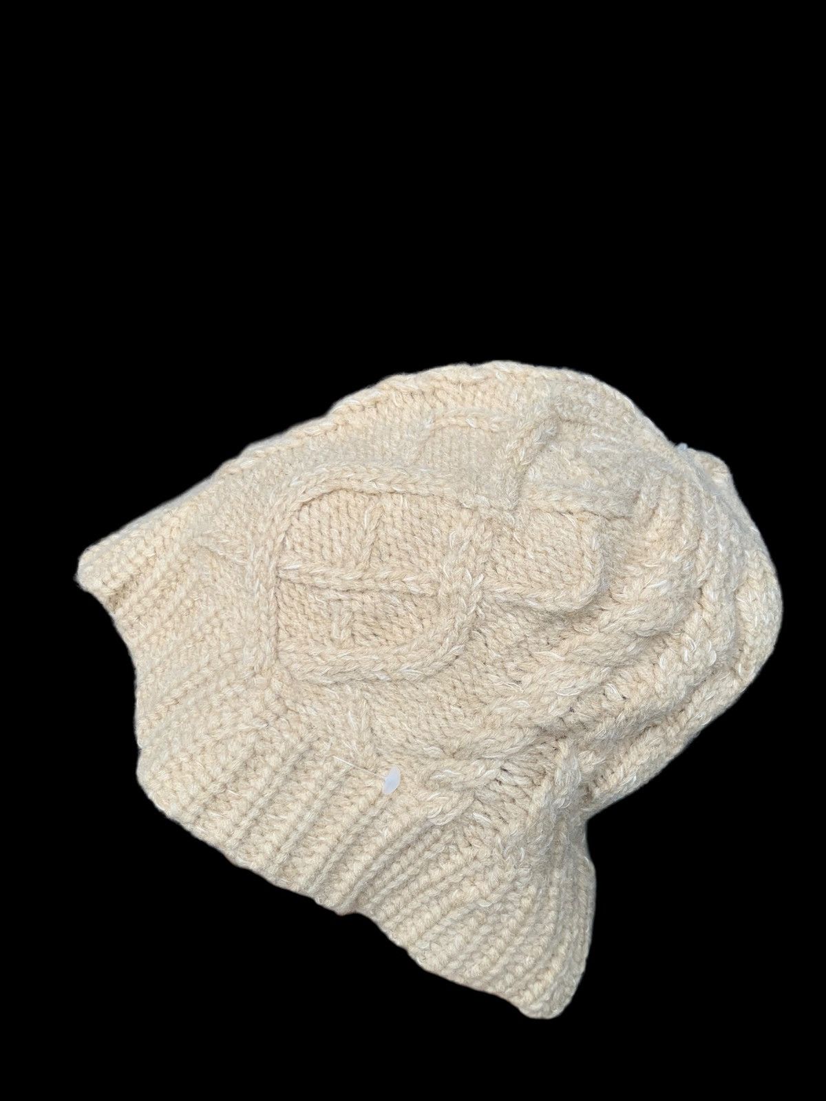 Japanese Brand × Kapital × Vintage Crochet Cable Knitted Hat Japanese Brand Size ONE SIZE - 3 Thumbnail