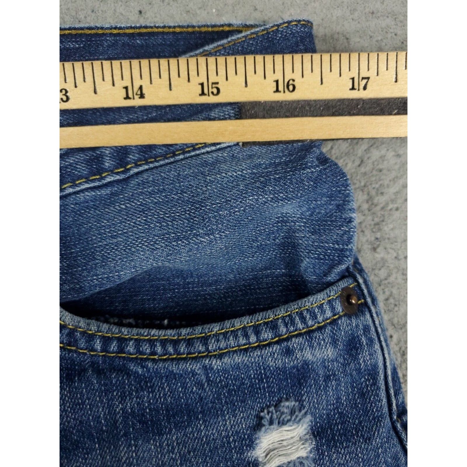 Levi's Mens Levis Jeans 30x30 Blue Taper Fit Extra Large XL Denim Pants Size US 30 / EU 46 - 4 Thumbnail