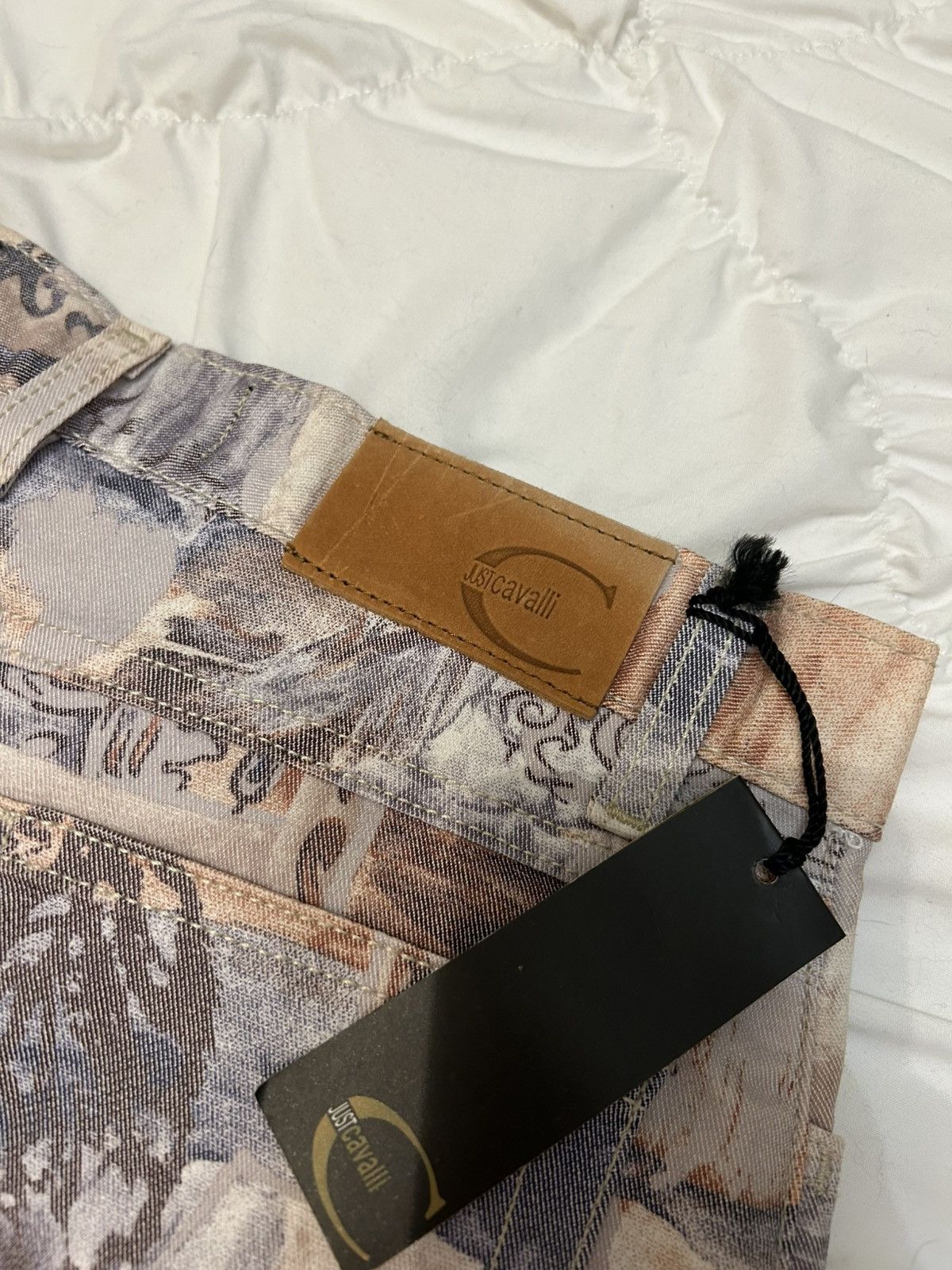Just Cavalli Just Cavalli Vintage Printed Jeans New With Tags Size 28" / US 6 / IT 42 - 8 Thumbnail