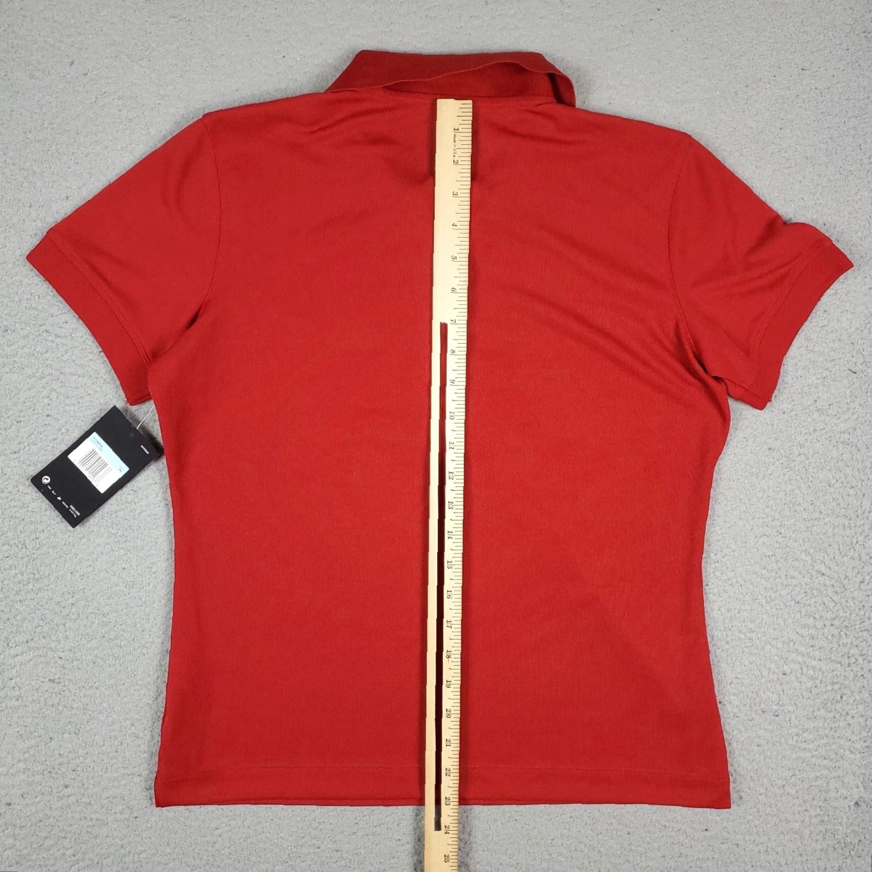 Nike Nike Golf Polo shirt Women Size Medium Red Dri-FIT Casual Button Sleeve Short Collared Polo Shirt Nike Brand Size M / US 6-8 / IT 42-44 - 5 Thumbnail
