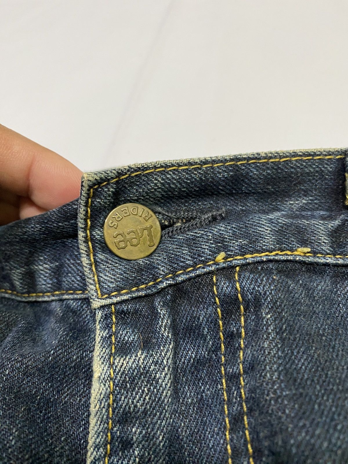 Lee Vintage Lee flare spinal twist jeans Size US 35 - 13 Thumbnail