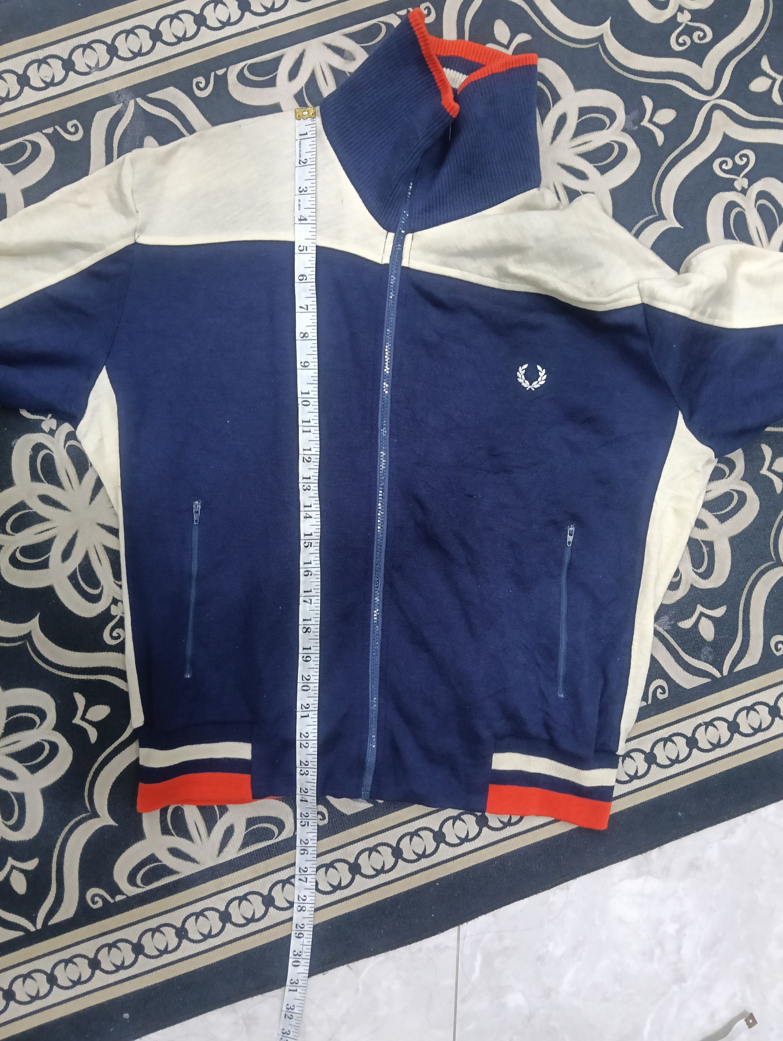 Fred Perry Rare Fred Perry Tracktop Style Size US XL / EU 56 / 4 - 12 Thumbnail