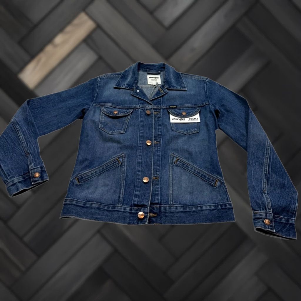 Wrangler Wrangler Icons 124Mj Denim Jacket Wrangler Jacket Men XS Blue Denim TruckER Vintage: No Size US XS / EU 42 / 0 - 1 Thumbnail