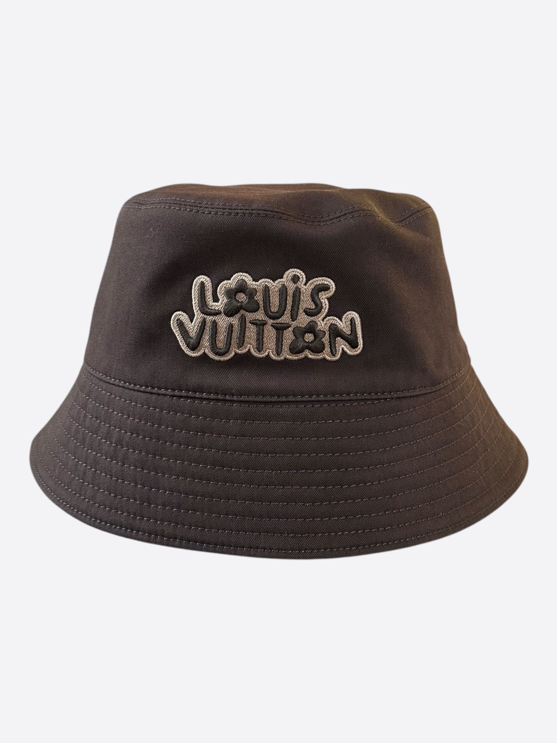 Louis Vuitton Tyler The Creator Brown Monogram Reversible Bucket Hat Size ONE SIZE - 1 Thumbnail