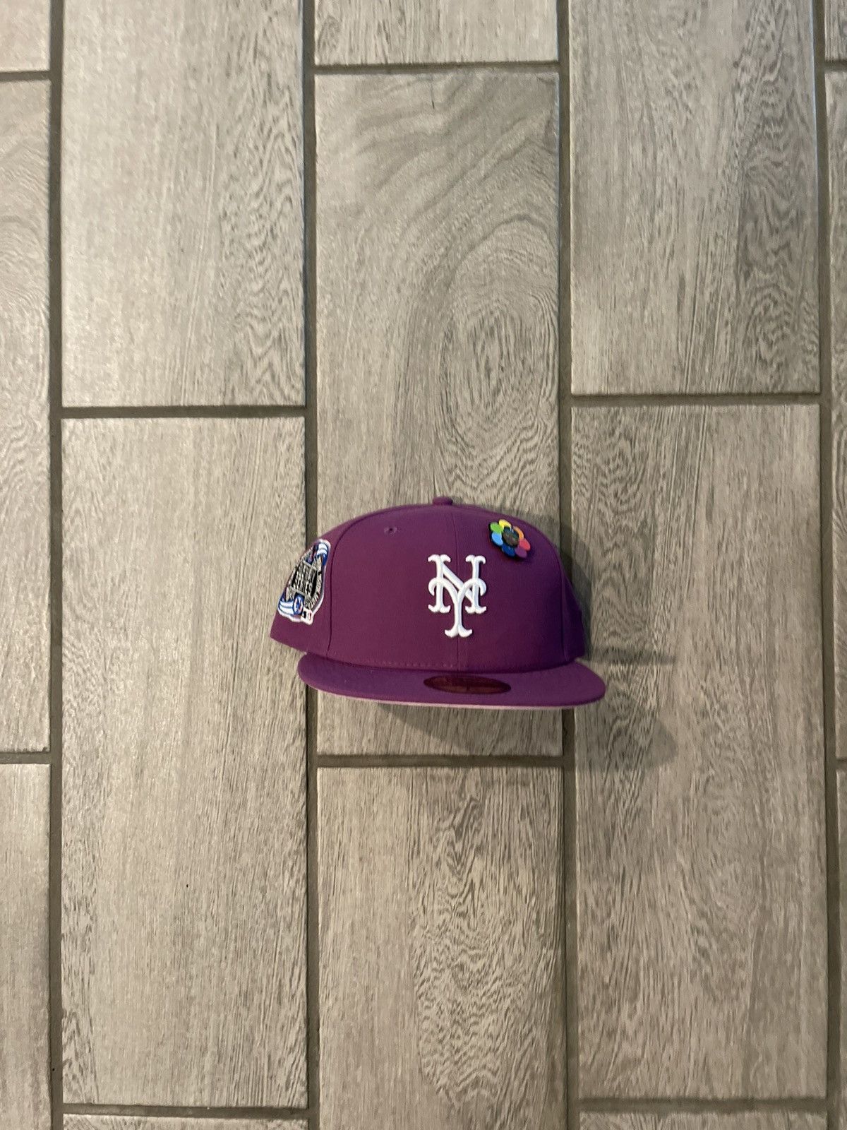 image of New York Mets Hat Club Jae Tips Collection in Purple, Men's