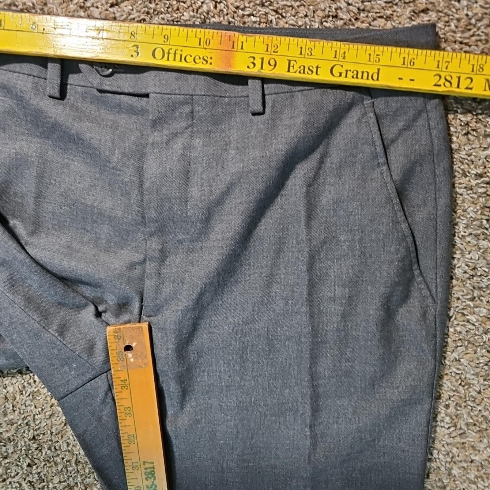 Alfani Alfani Slim Fit 34x34 Dress Pants Size US 34 / EU 50 - 4 Thumbnail