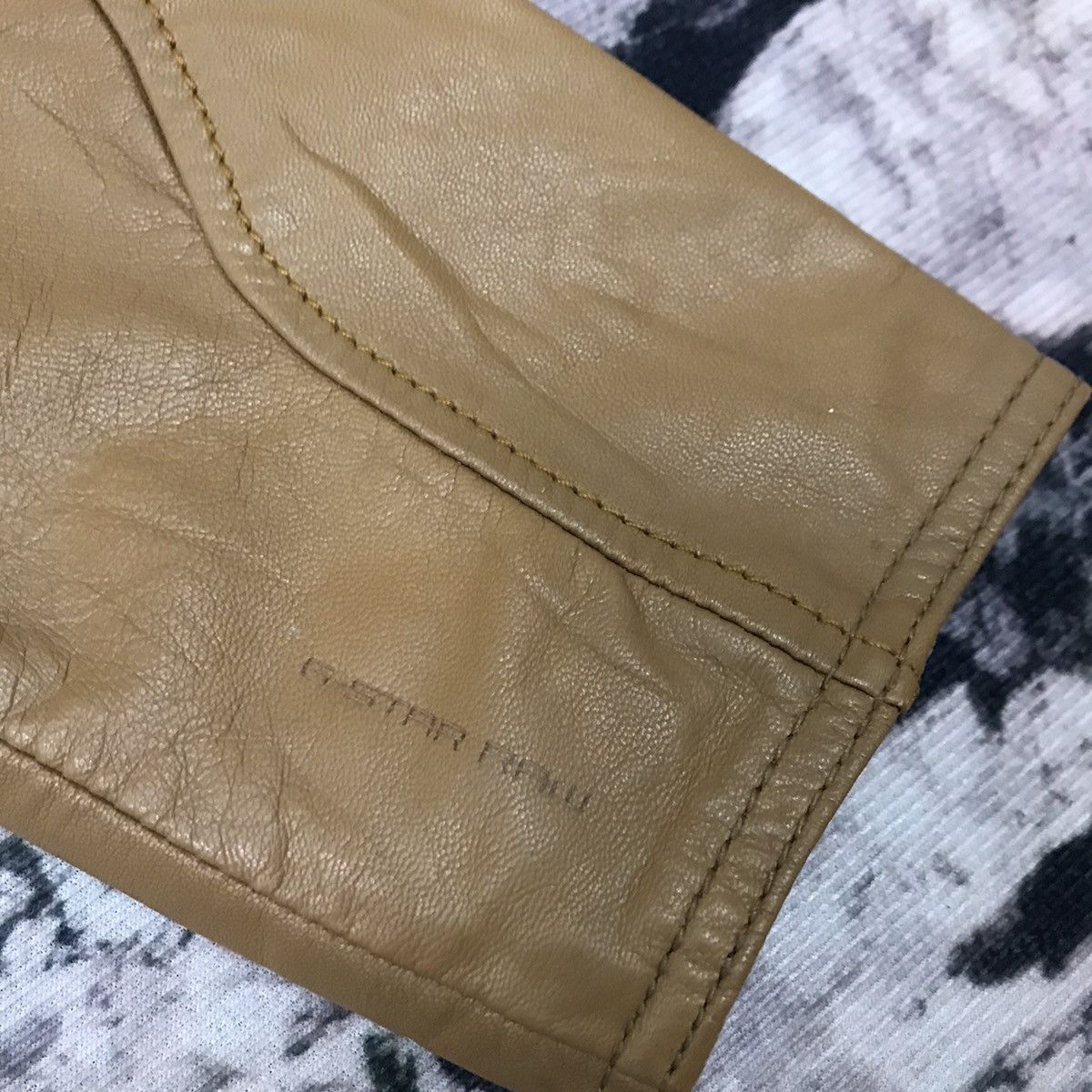 G-Star G-Star Raw Brown Leather Jacket Size US M / EU 48-50 / 2 - 4 Thumbnail