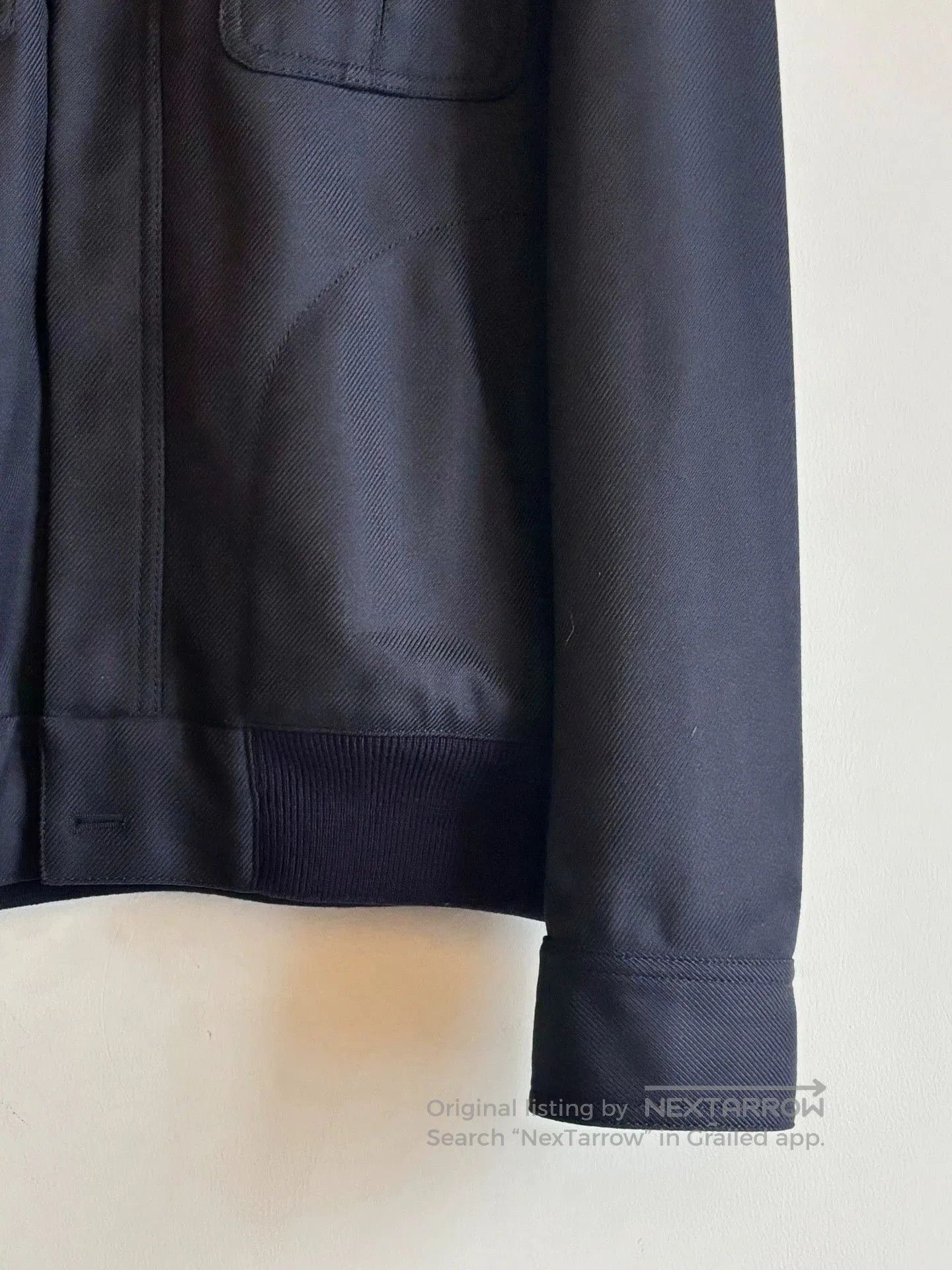 Maison Margiela Black Fur Collar er Jacket Size M. Size US M / EU 48-50 / 2 - 4 Thumbnail