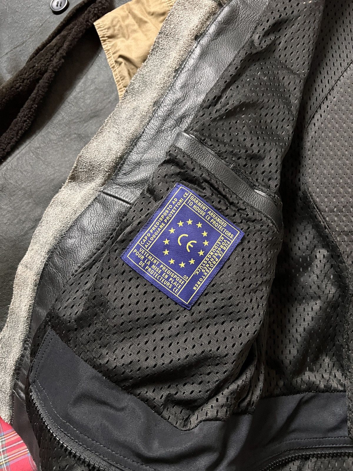 Other Vintage IXS Leather Biker Protection Moto Jacket Size US XL / EU 56 / 4 - 13 Thumbnail