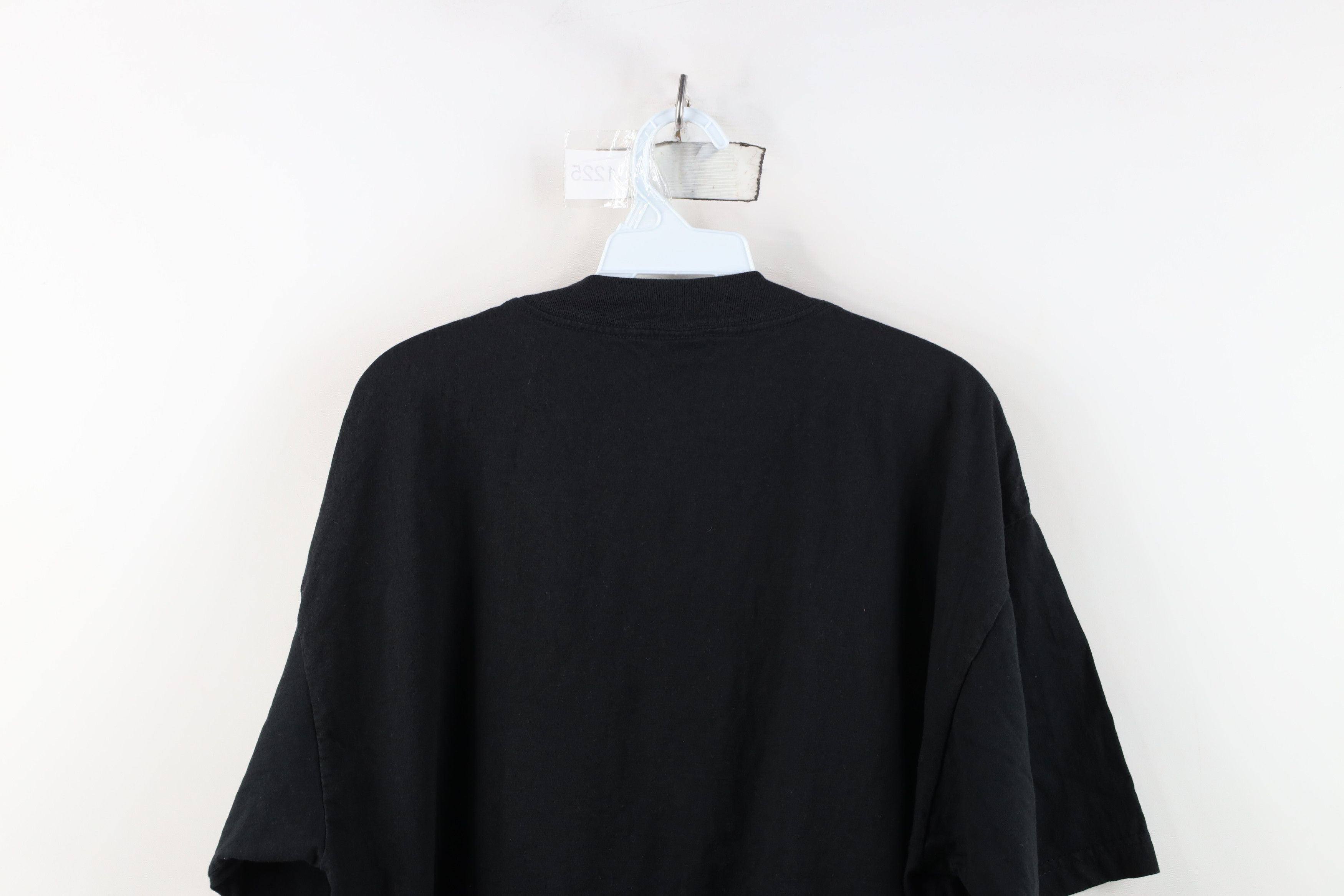 Vintage Vintage 90s Entered The Fatty Zone Blunt Weed T-Shirt Black Size US XL / EU 56 / 4 - 13 Thumbnail