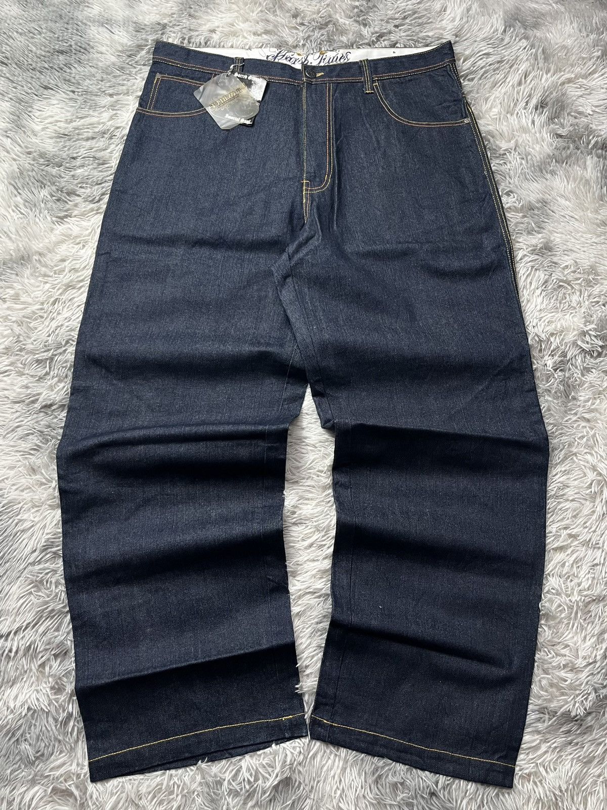 Other Vintage Rawblue The Denim Guruz Jeans Size US 42 / EU 58 - 4 Thumbnail