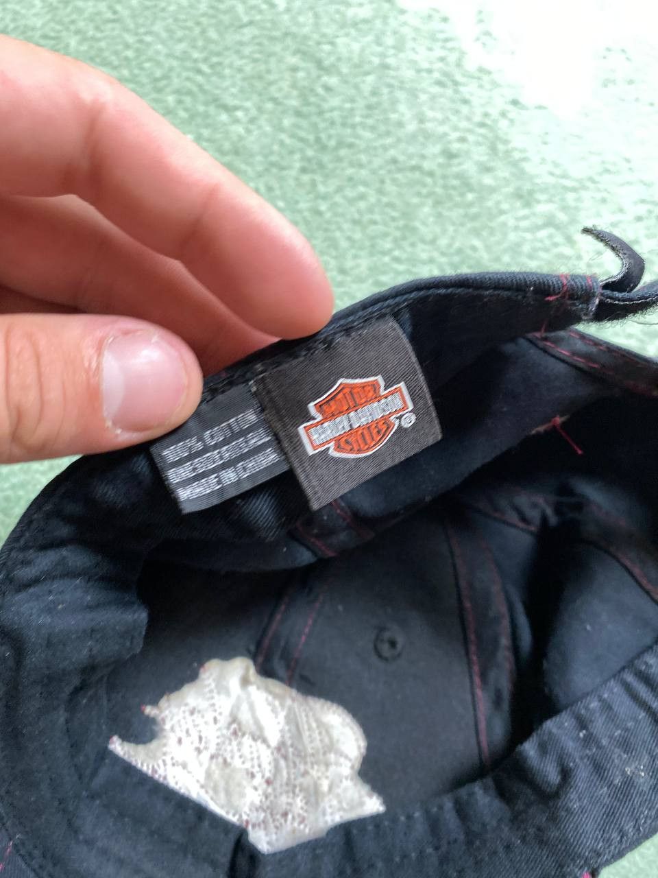 Harley Davidson Hats Harley Davidson big logo Vintage Cap Y2K motor cycles Size ONE SIZE - 2 Thumbnail
