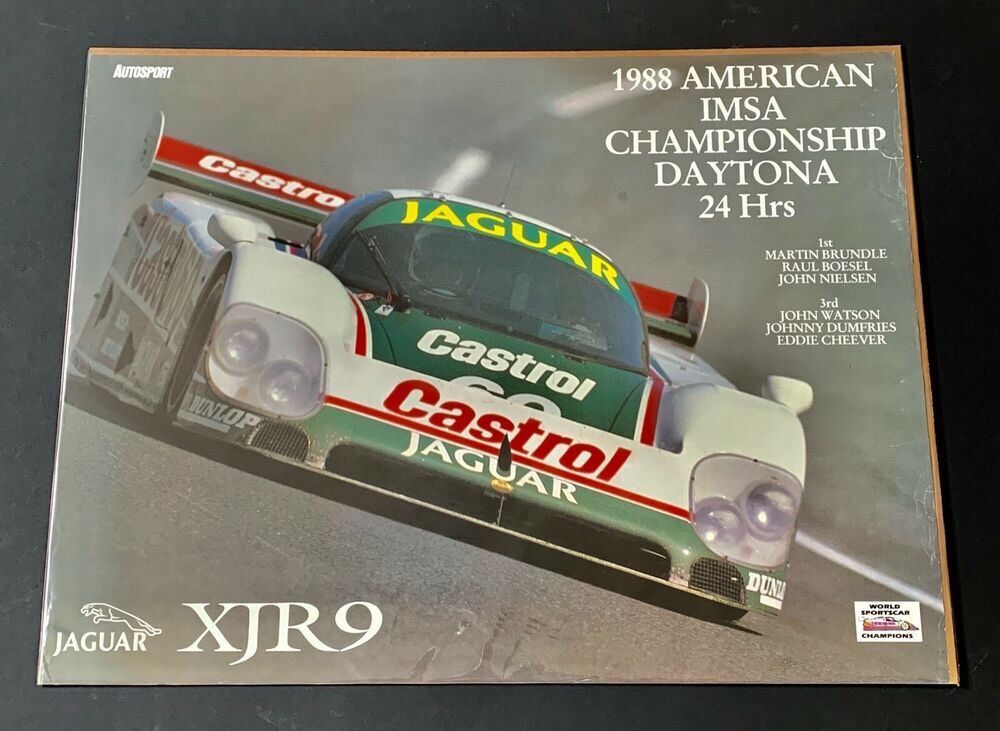 Vintage 🚫 SOLD 🚫 Jaguar Castrol Racing Formula-1 Hat Size ONE SIZE - 2 Thumbnail